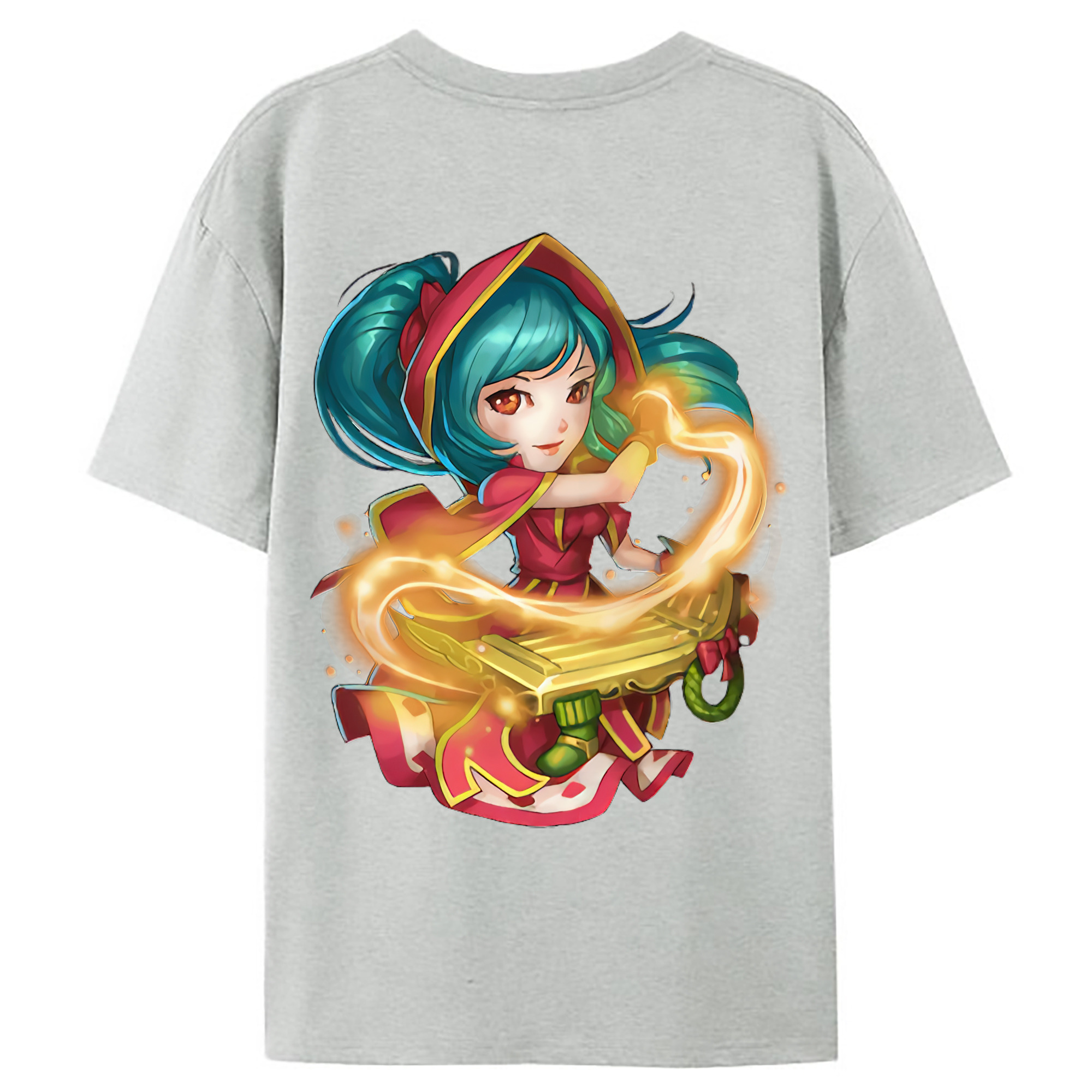 （画像用） リーグ・オブ・レジェンド League of Legends LOL レディース半袖Tシャツ(バックプリント)