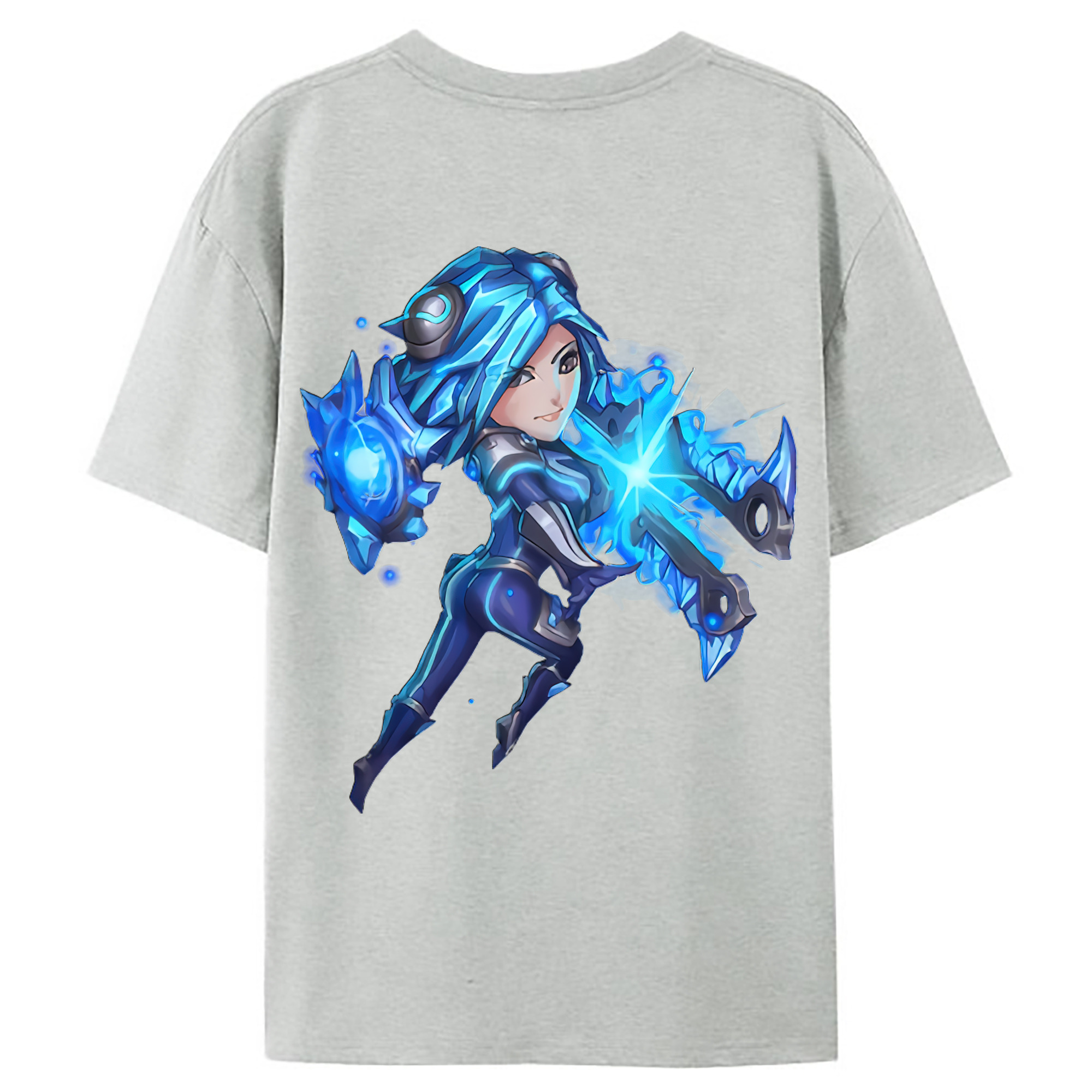 （画像用） リーグ・オブ・レジェンド League of Legends LOL レディース半袖Tシャツ(バックプリント)
