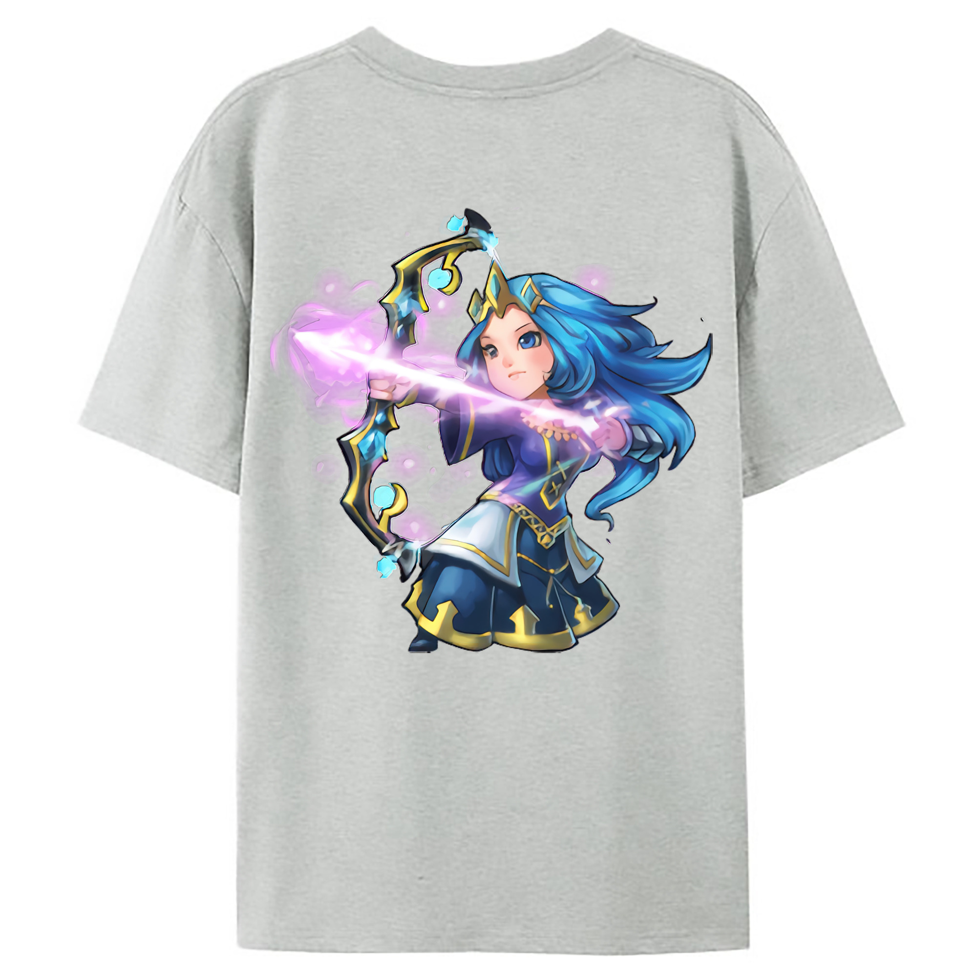 （画像用） リーグ・オブ・レジェンド League of Legends LOL レディース半袖Tシャツ(バックプリント)