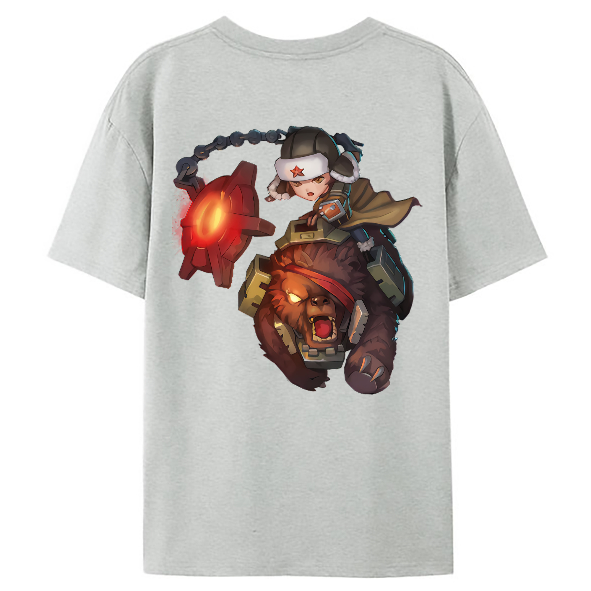 （画像用） リーグ・オブ・レジェンド League of Legends LOL レディース半袖Tシャツ(バックプリント)