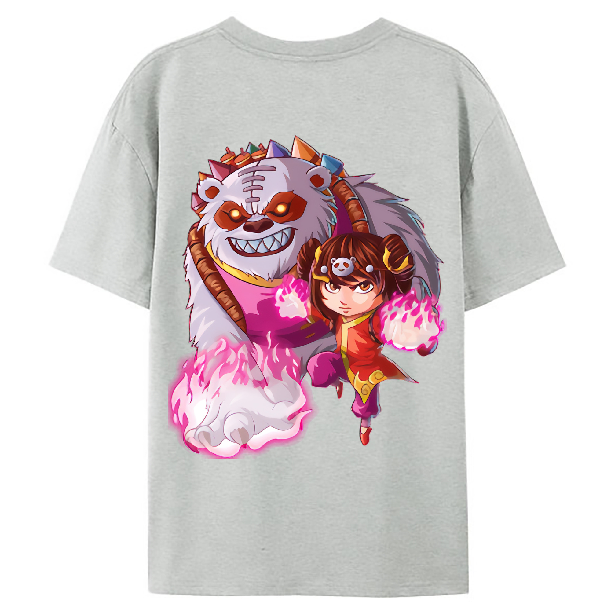 （画像用） リーグ・オブ・レジェンド League of Legends LOL レディース半袖Tシャツ(バックプリント)