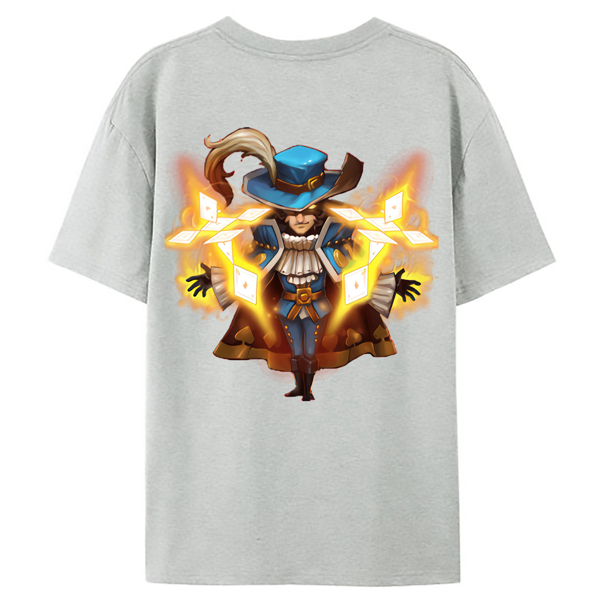 （画像用） リーグ・オブ・レジェンド League of Legends LOL レディース半袖Tシャツ(バックプリント)