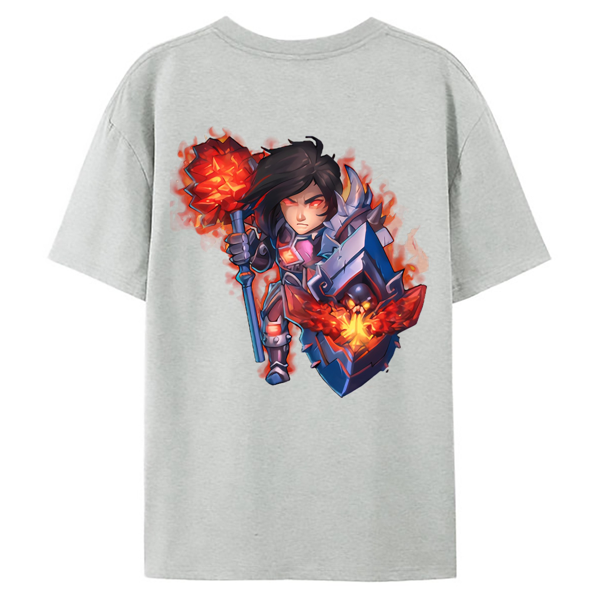 （画像用） リーグ・オブ・レジェンド League of Legends LOL レディース半袖Tシャツ(バックプリント)