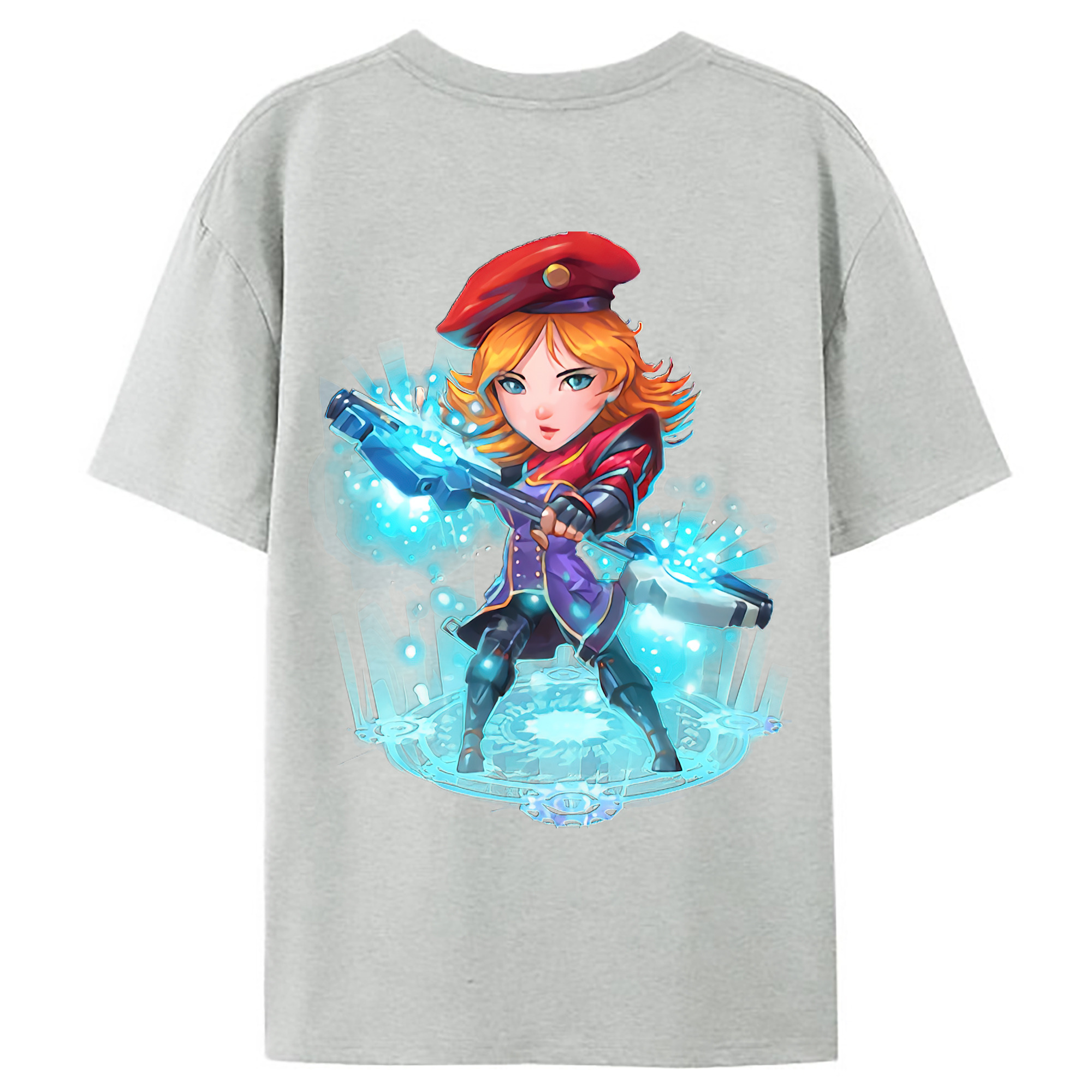 （画像用） リーグ・オブ・レジェンド League of Legends LOL レディース半袖Tシャツ(バックプリント)