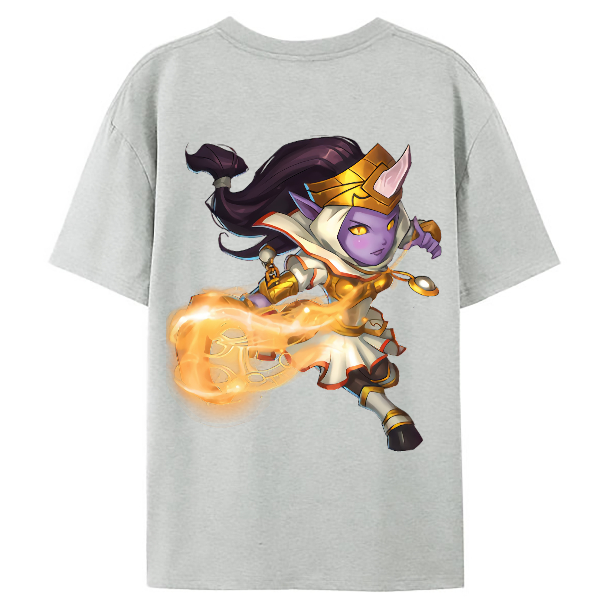 （画像用） リーグ・オブ・レジェンド League of Legends LOL レディース半袖Tシャツ(バックプリント)