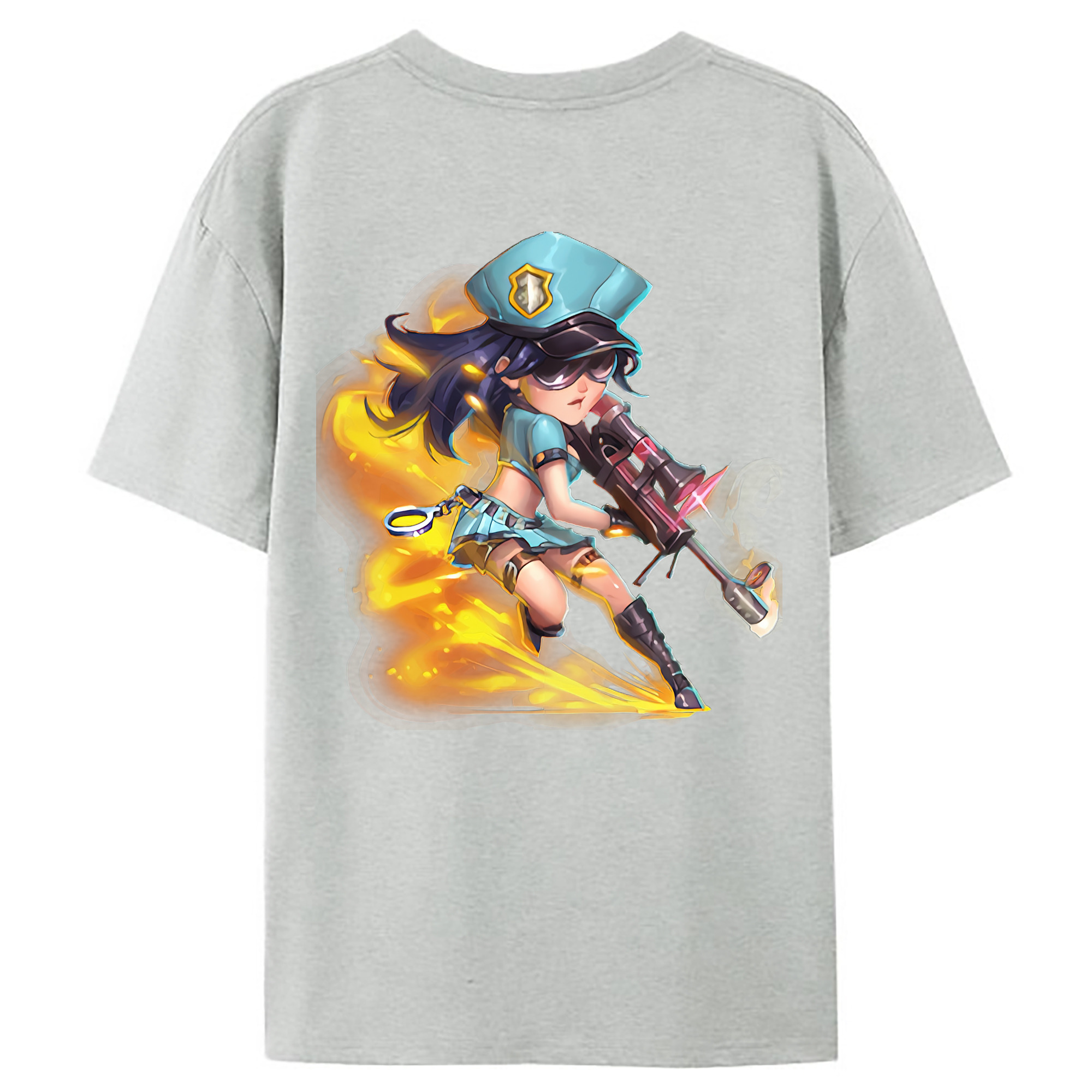 （画像用） リーグ・オブ・レジェンド League of Legends LOL レディース半袖Tシャツ(バックプリント)