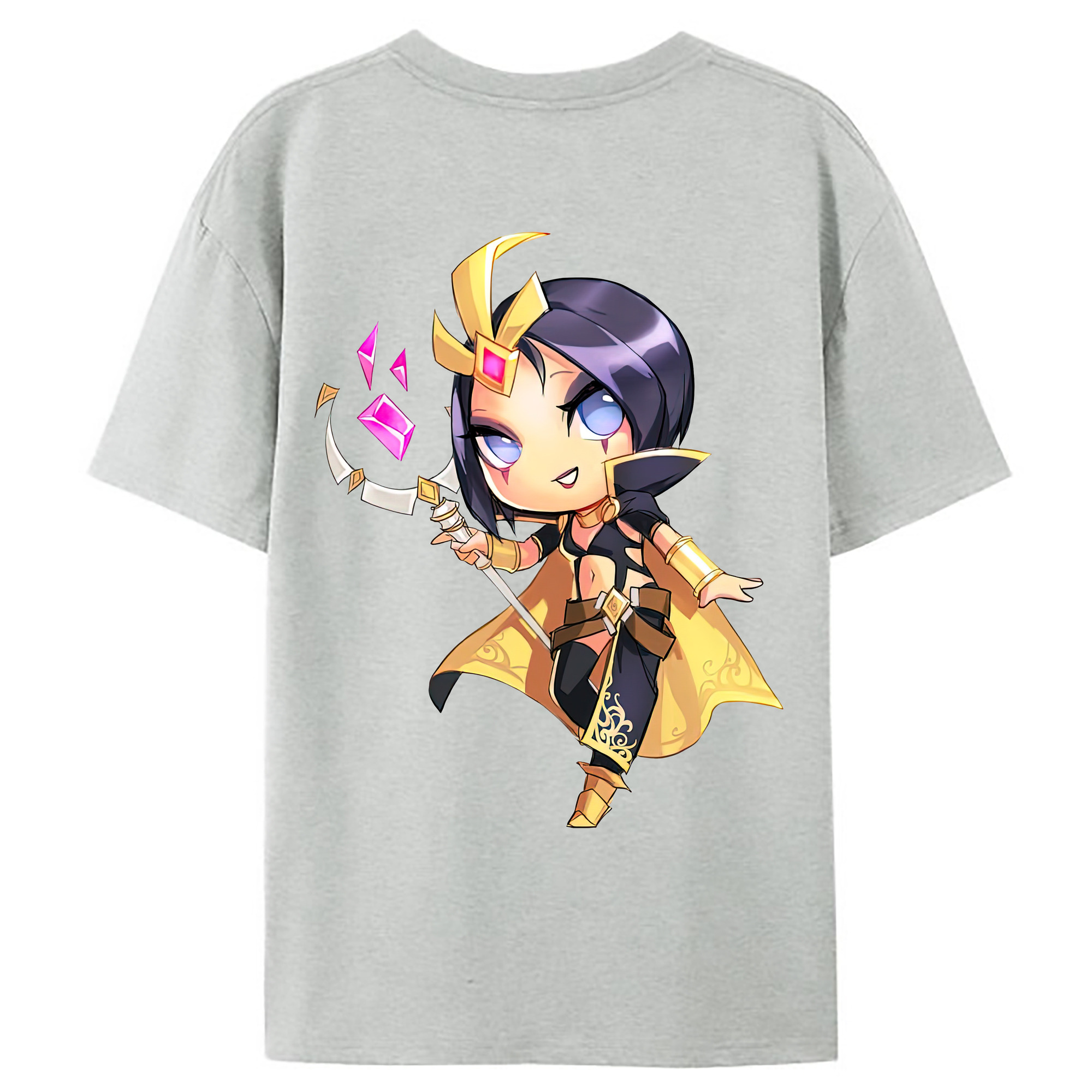 （画像用） リーグ・オブ・レジェンド League of Legends LOL レディース半袖Tシャツ(バックプリント)