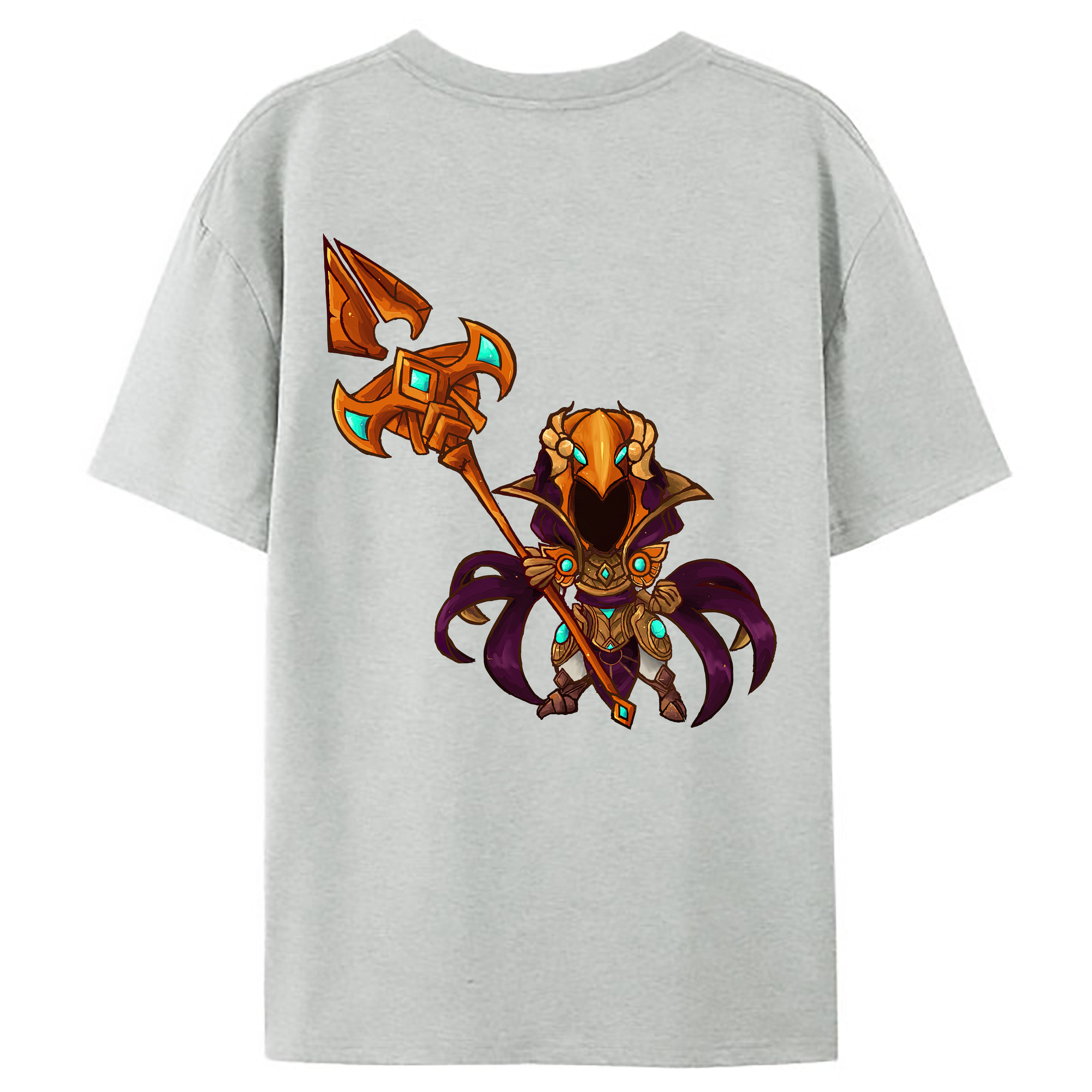 （画像用） リーグ・オブ・レジェンド League of Legends LOL レディース半袖Tシャツ(バックプリント)