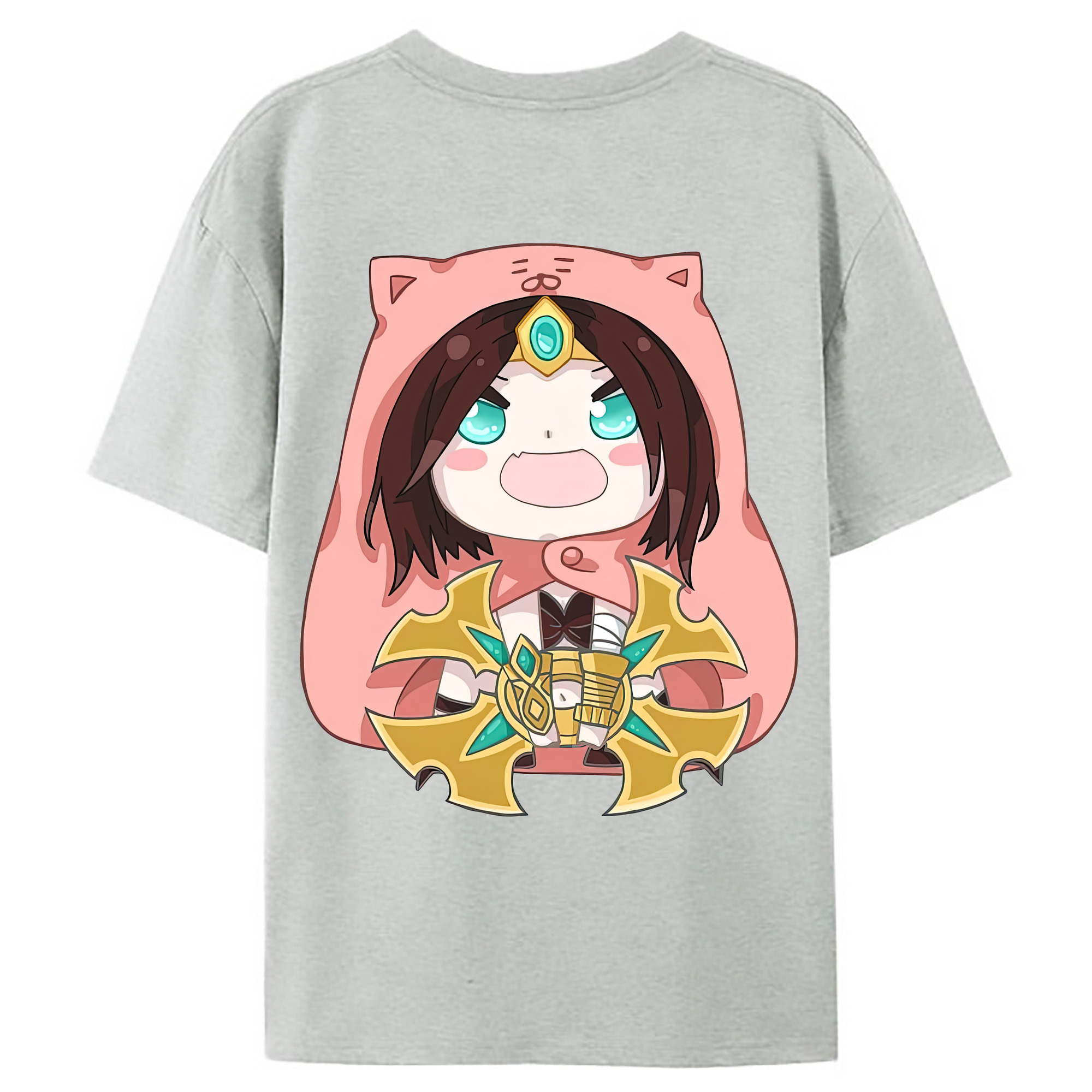 （画像用） リーグ・オブ・レジェンド League of Legends LOL レディース半袖Tシャツ(バックプリント)