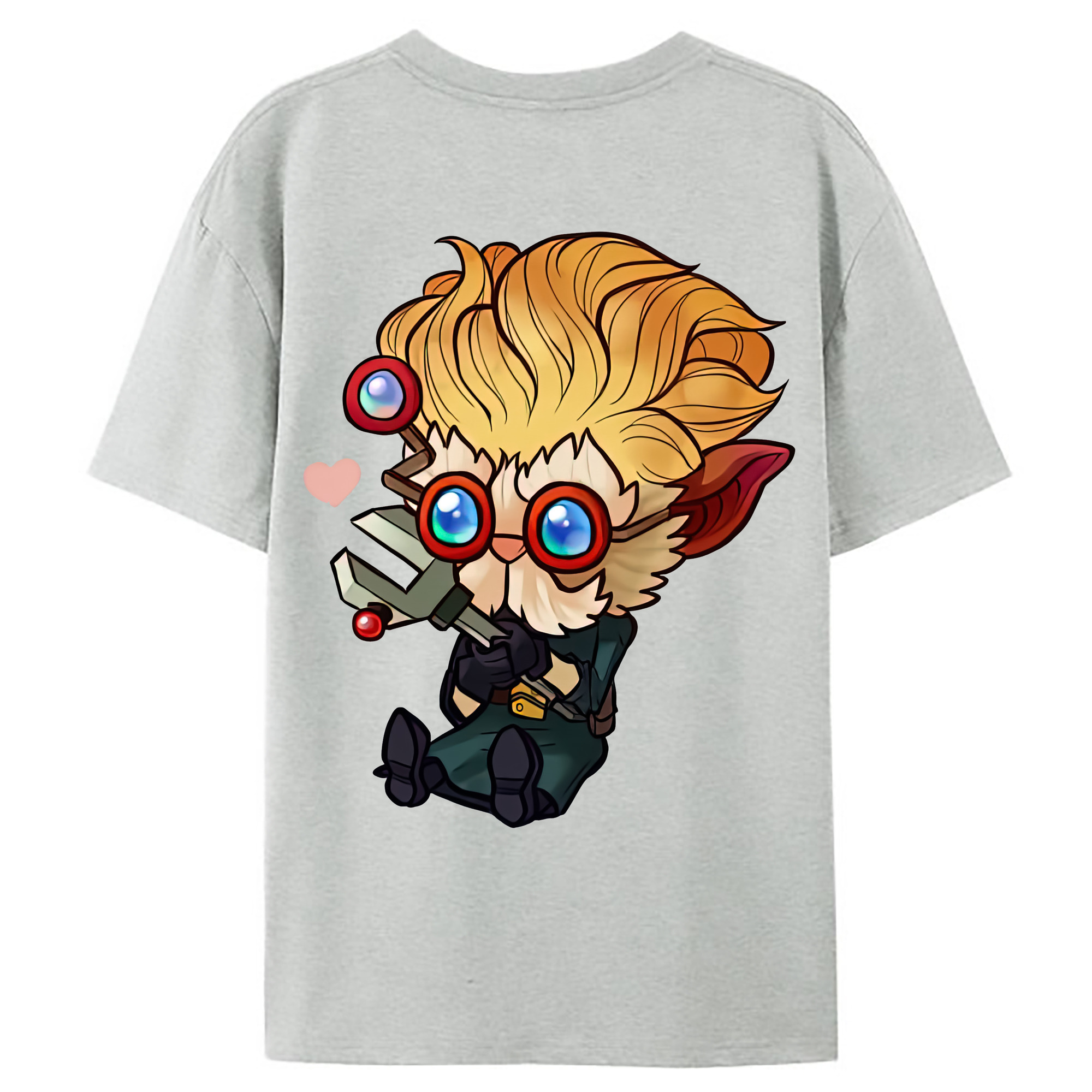 （画像用） リーグ・オブ・レジェンド League of Legends LOL レディース半袖Tシャツ(バックプリント)