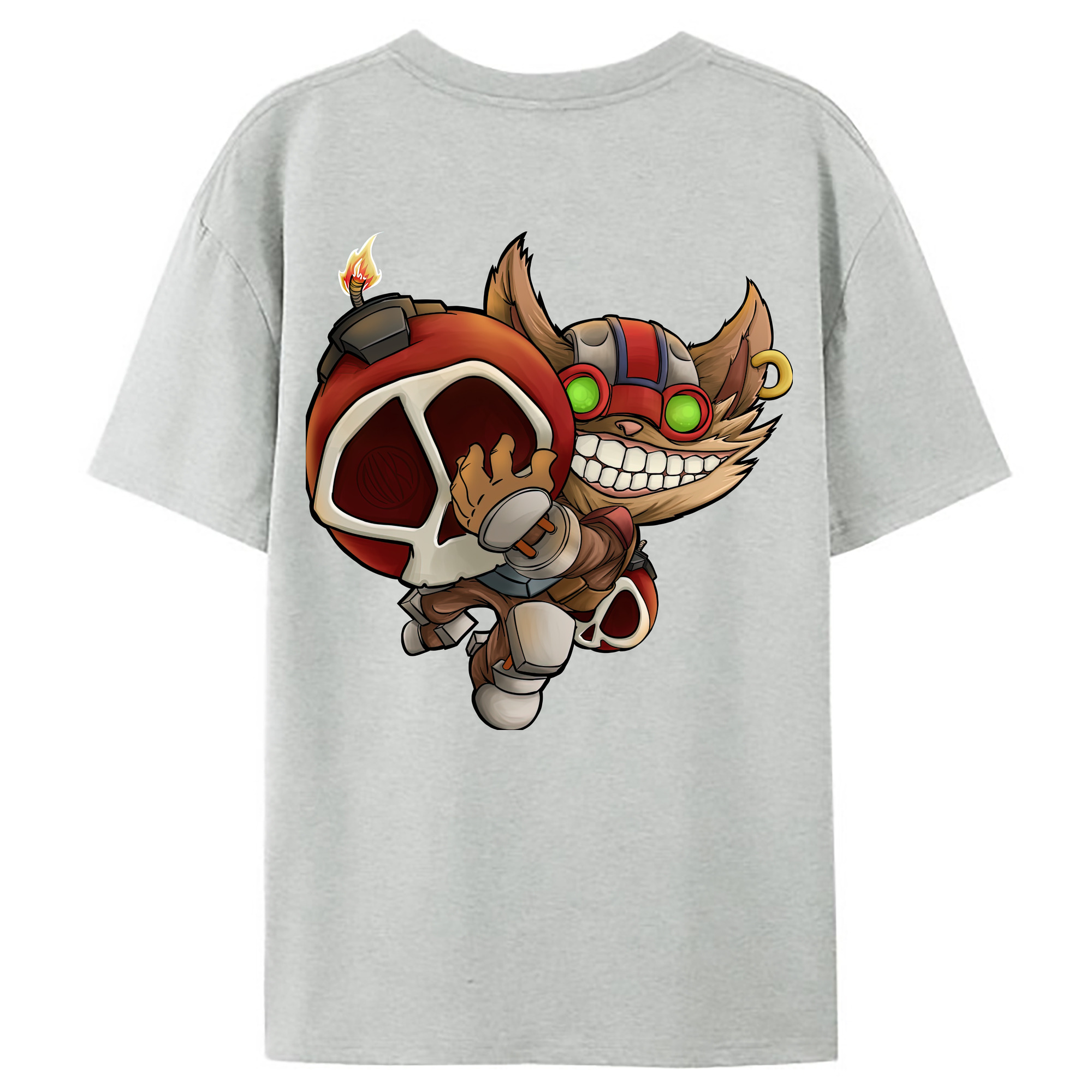 （画像用） リーグ・オブ・レジェンド League of Legends LOL レディース半袖Tシャツ(バックプリント)