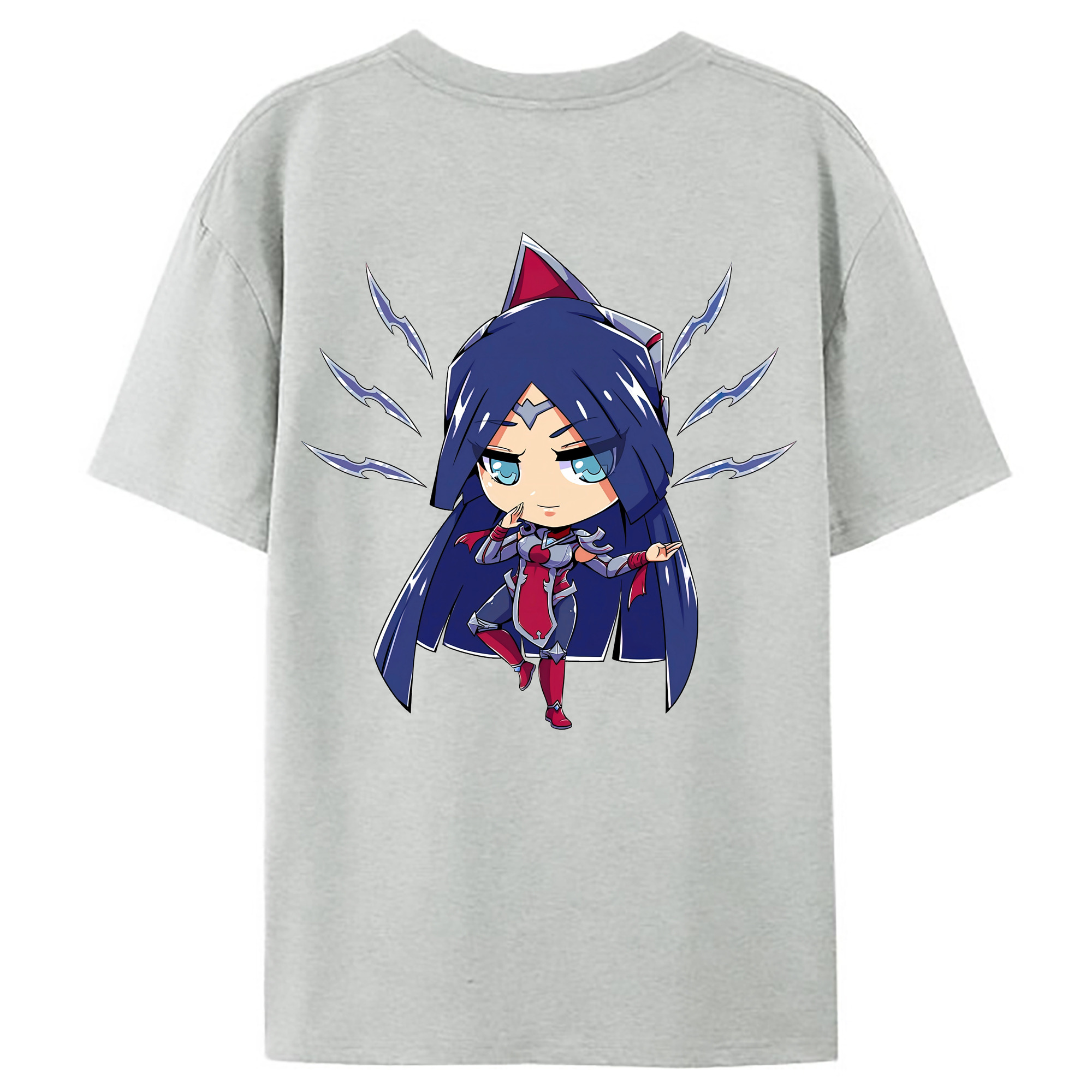 （画像用） リーグ・オブ・レジェンド League of Legends LOL レディース半袖Tシャツ(バックプリント)