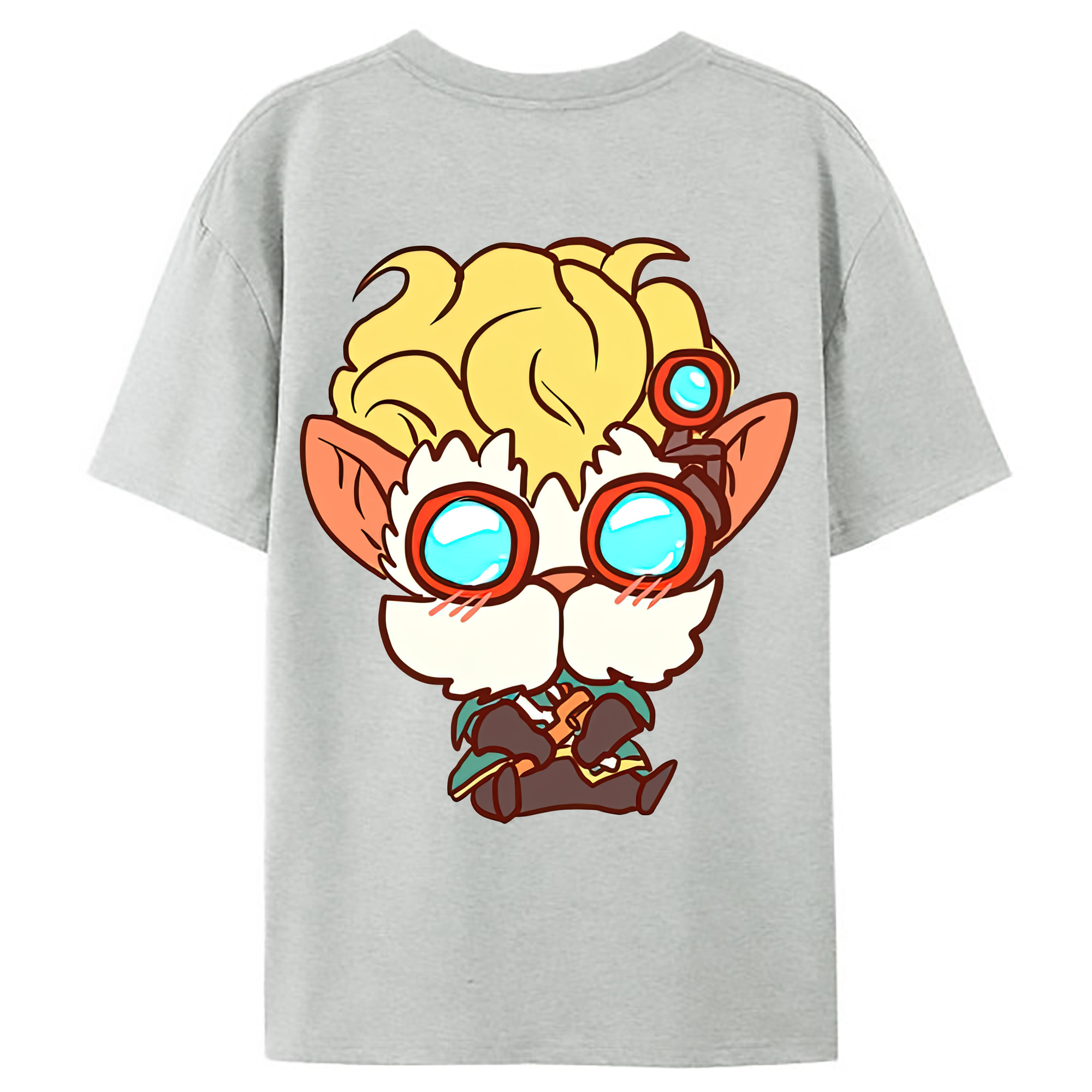 （画像用） リーグ・オブ・レジェンド League of Legends LOL レディース半袖Tシャツ(バックプリント)