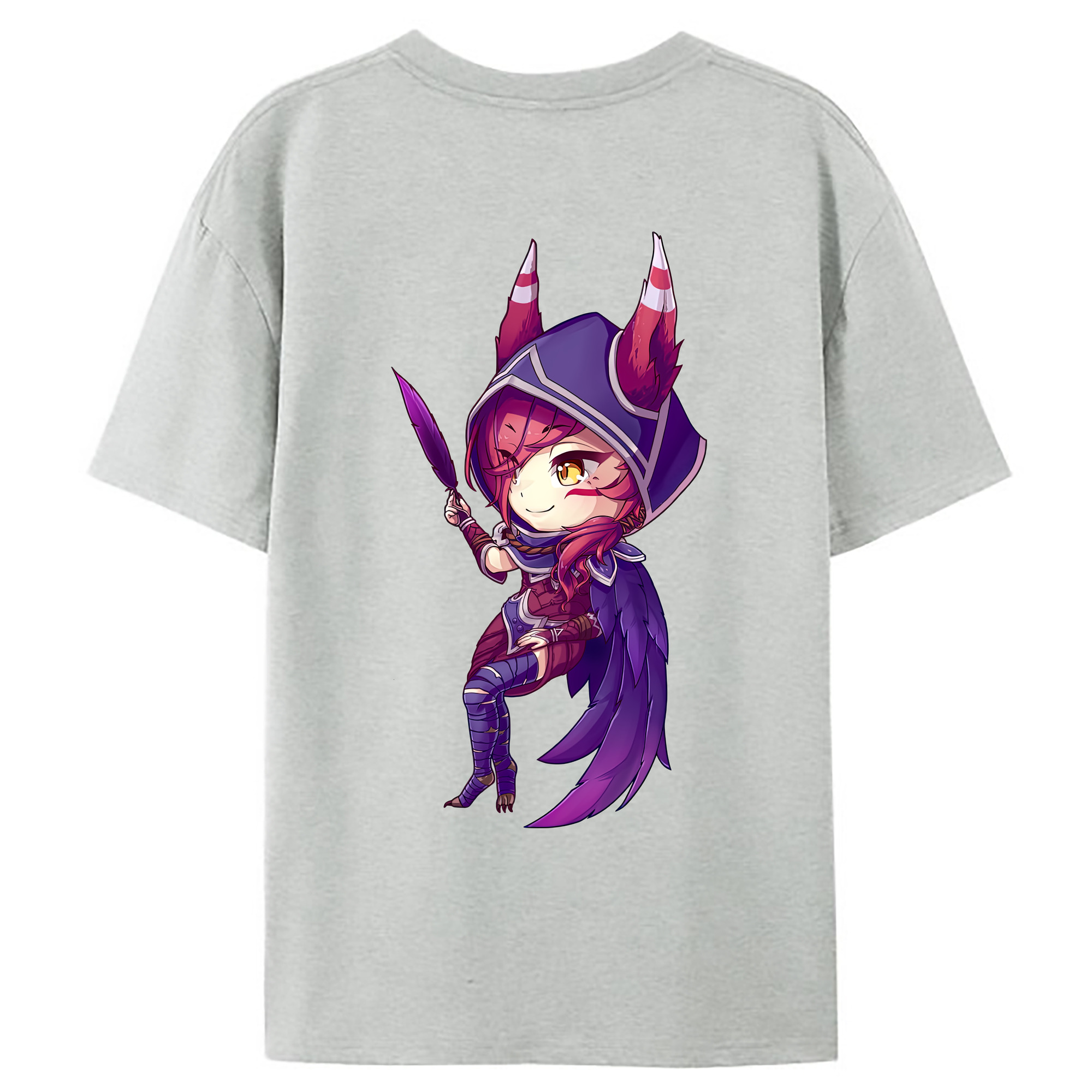 （画像用） リーグ・オブ・レジェンド League of Legends LOL レディース半袖Tシャツ(バックプリント)