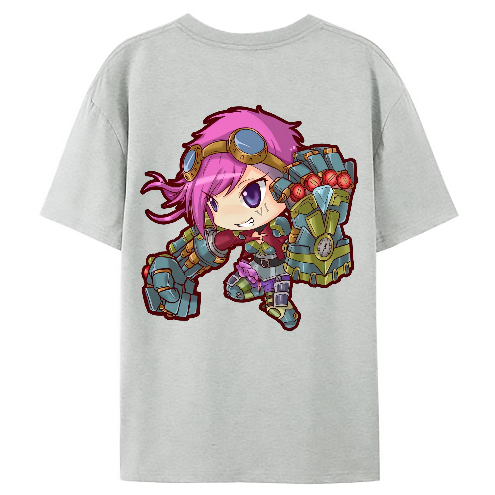 （画像用） リーグ・オブ・レジェンド League of Legends LOL レディース半袖Tシャツ(バックプリント)