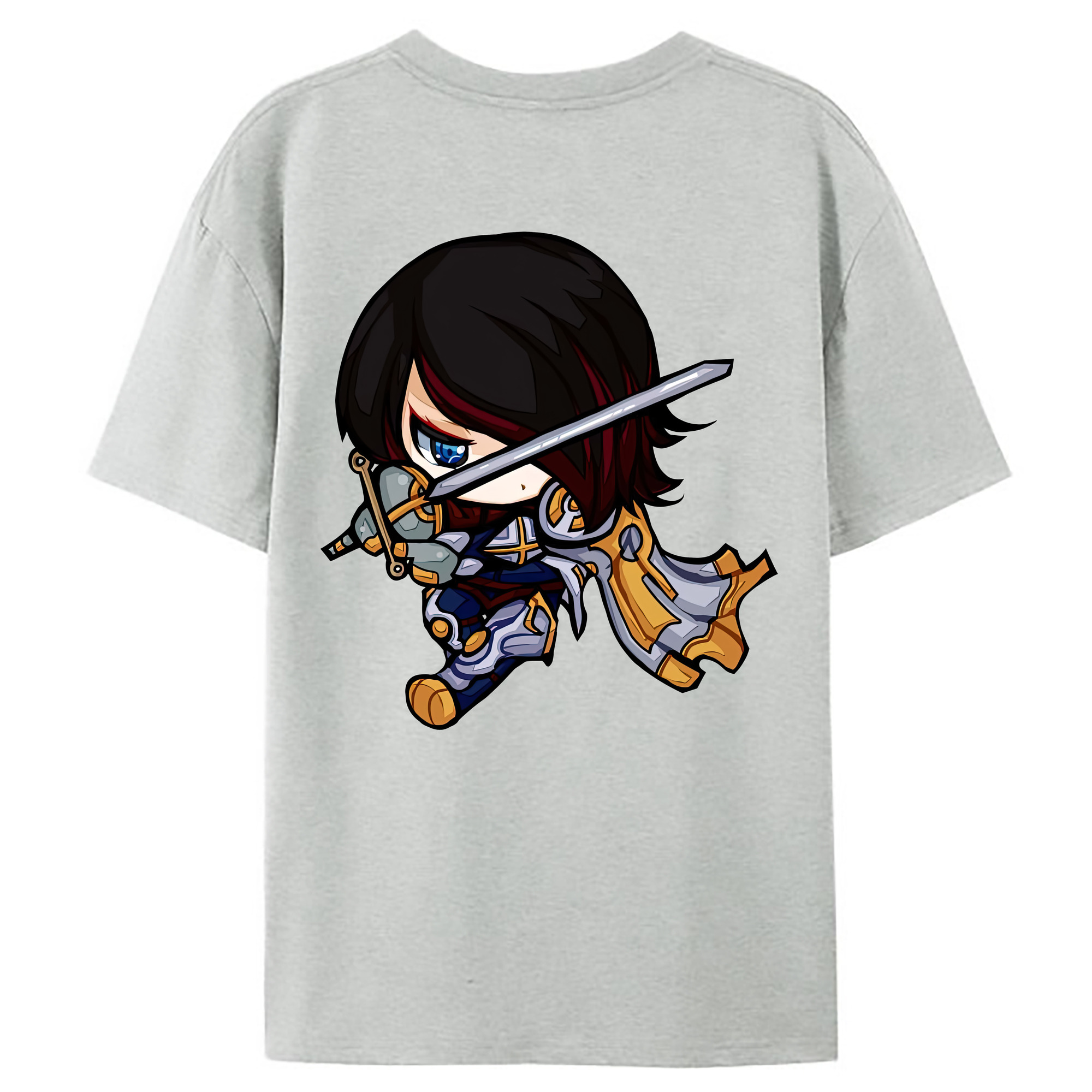 （画像用） リーグ・オブ・レジェンド League of Legends LOL レディース半袖Tシャツ(バックプリント)