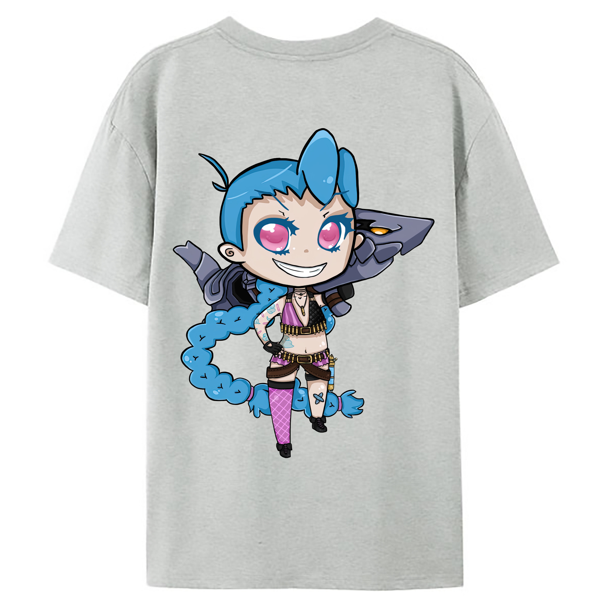 （画像用） リーグ・オブ・レジェンド League of Legends LOL レディース半袖Tシャツ(バックプリント)