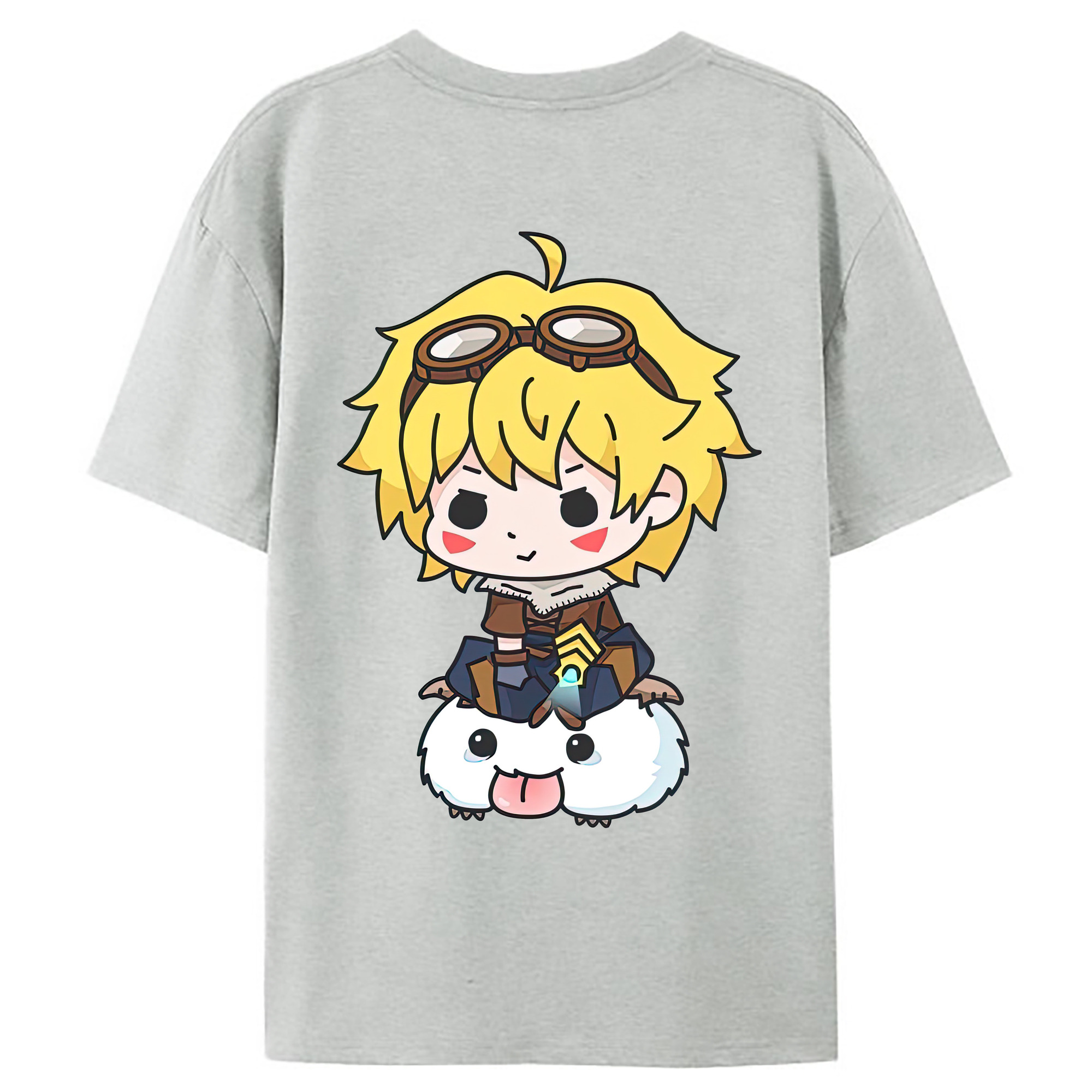 （画像用） リーグ・オブ・レジェンド League of Legends LOL レディース半袖Tシャツ(バックプリント)