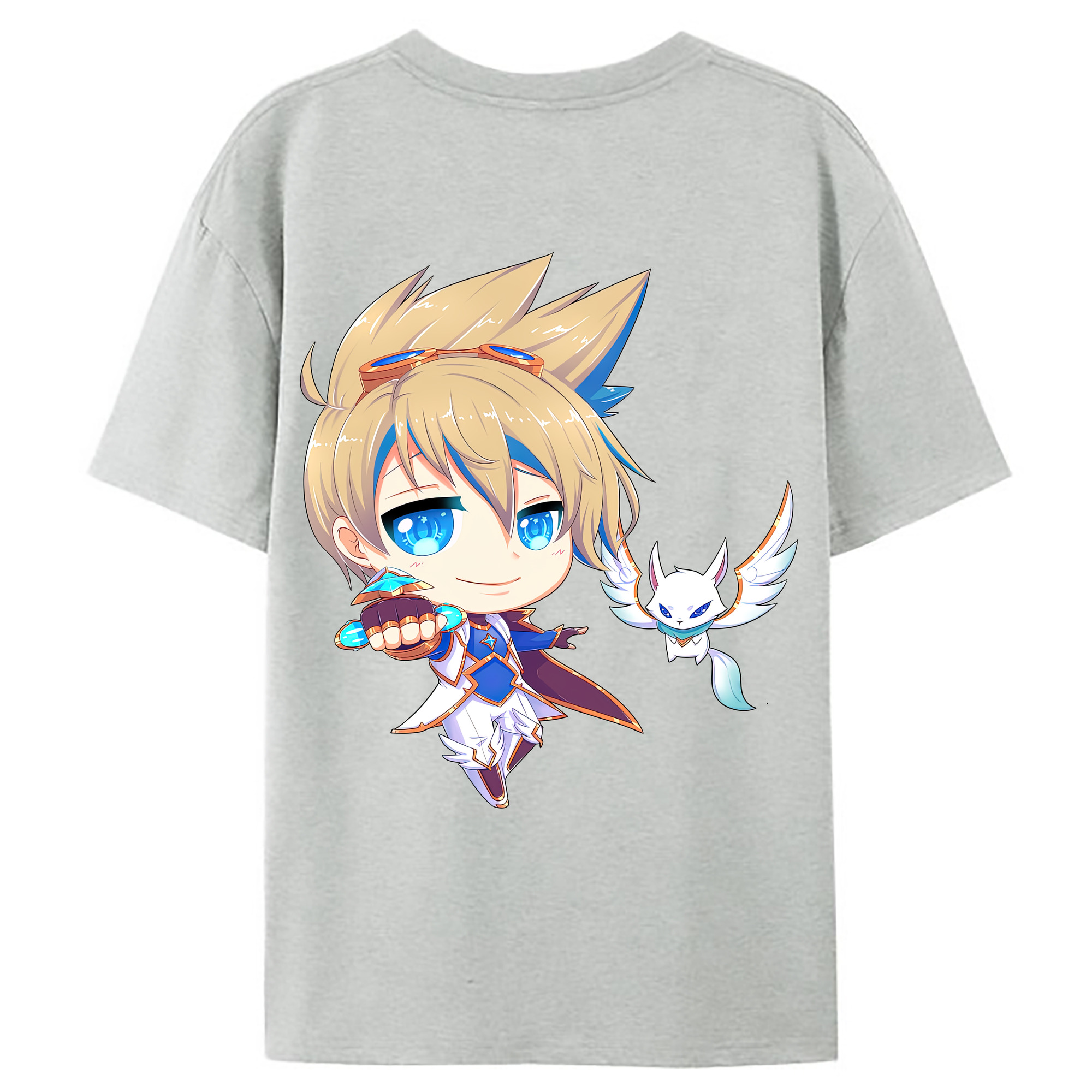 （画像用） リーグ・オブ・レジェンド League of Legends LOL レディース半袖Tシャツ(バックプリント)