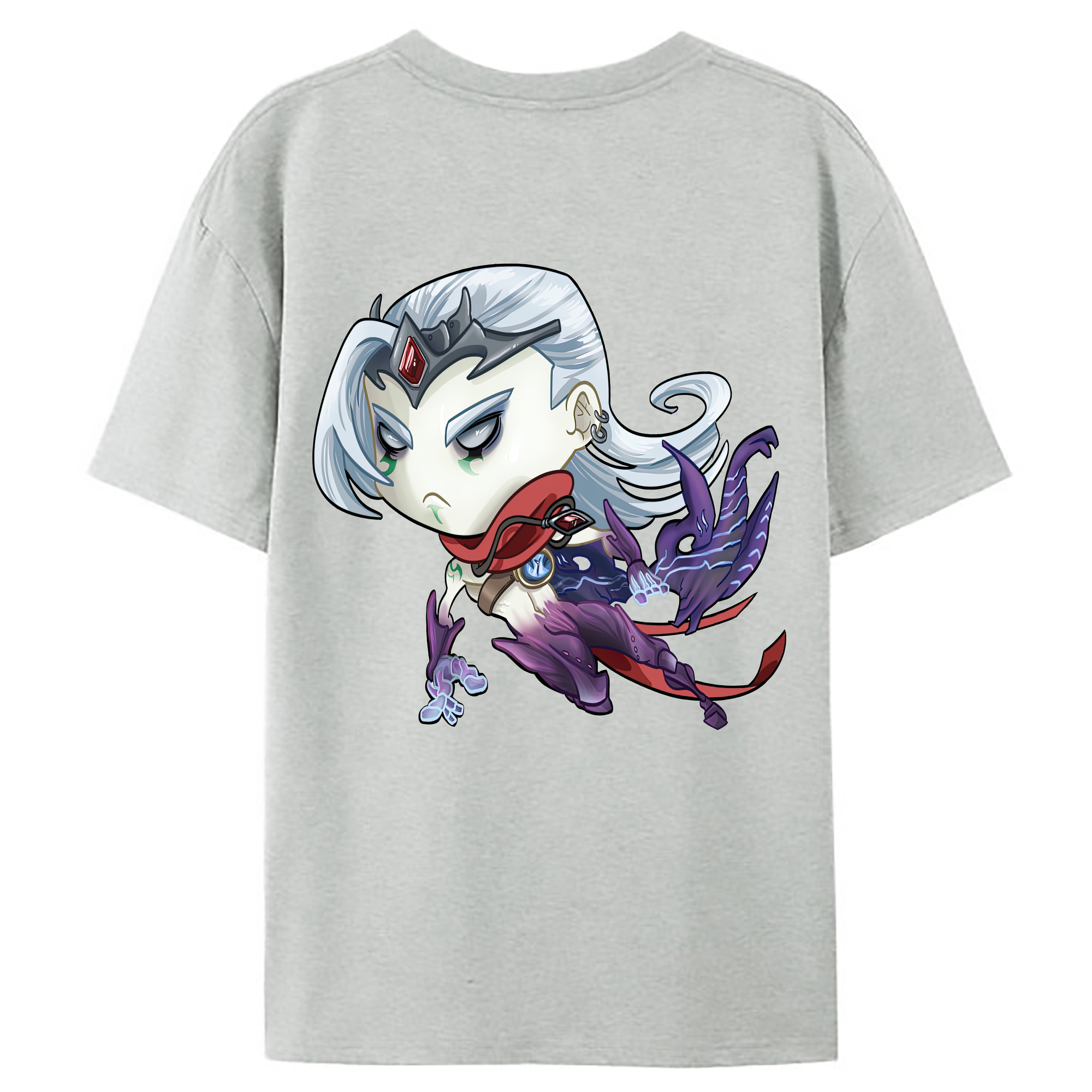 （画像用） リーグ・オブ・レジェンド League of Legends LOL レディース半袖Tシャツ(バックプリント)