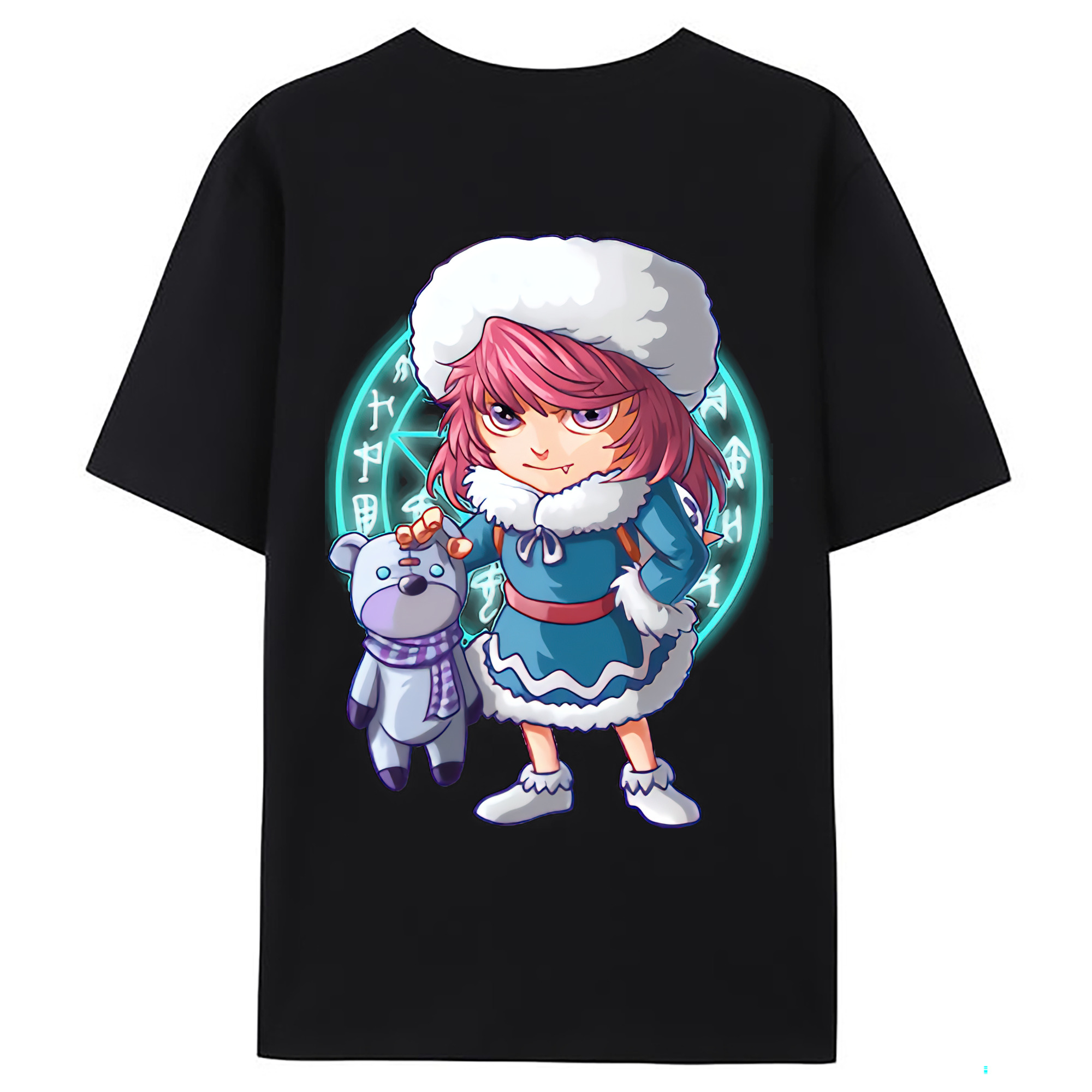 （画像用） リーグ・オブ・レジェンド League of Legends LOL レディース半袖Tシャツ(バックプリント)
