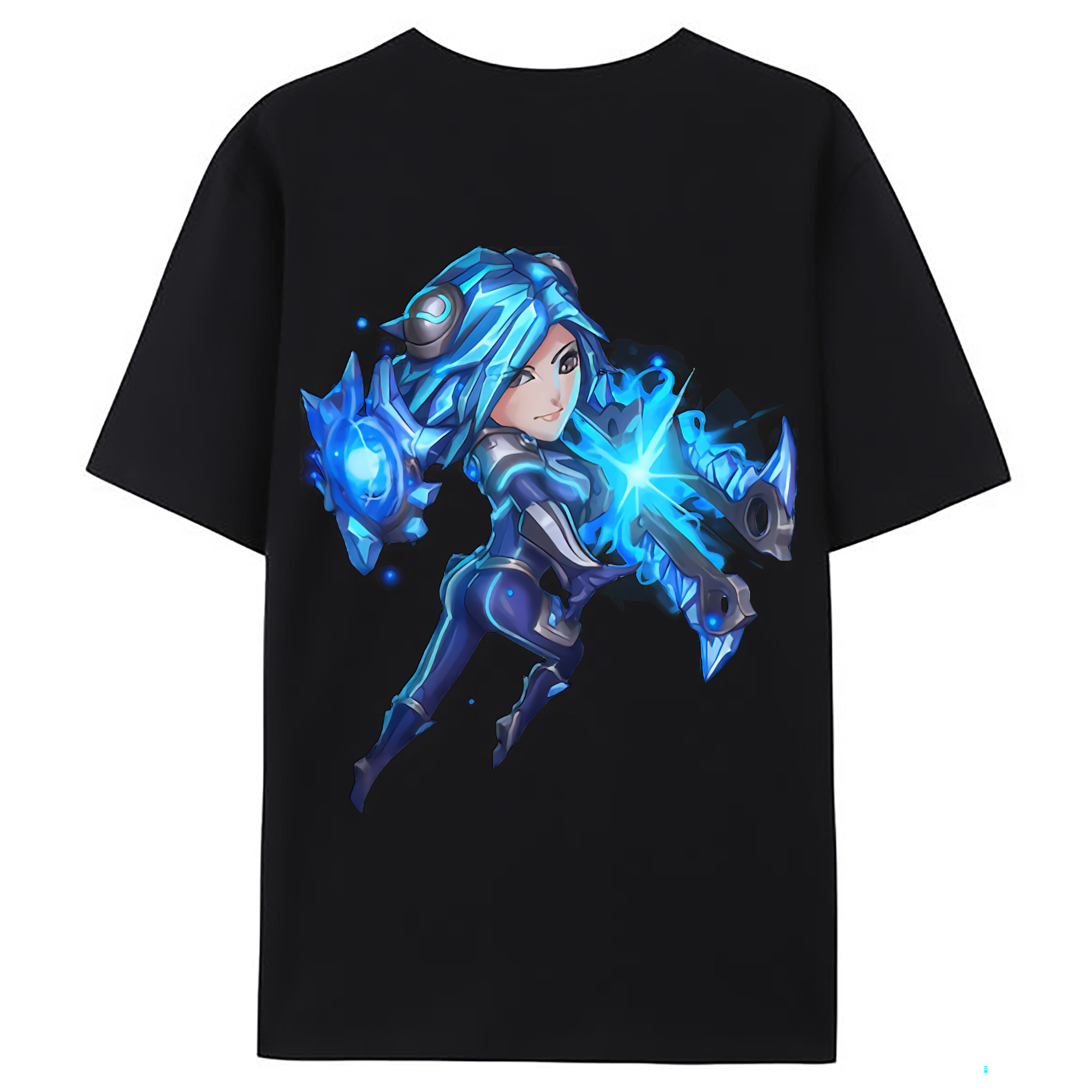 （画像用） リーグ・オブ・レジェンド League of Legends LOL レディース半袖Tシャツ(バックプリント)