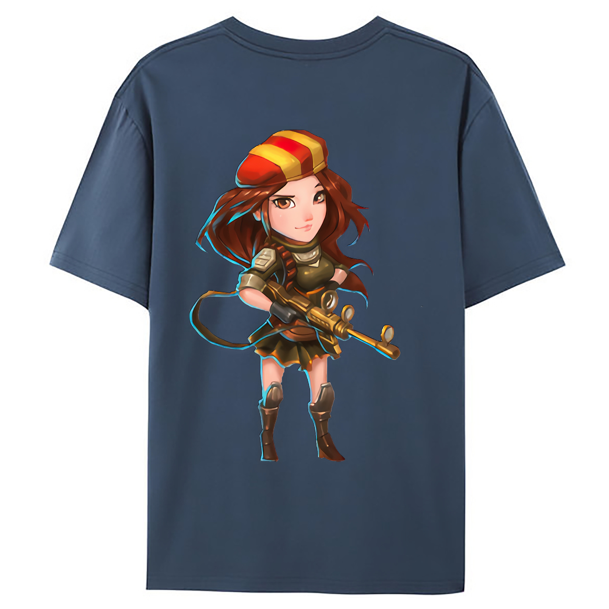 （画像用） リーグ・オブ・レジェンド League of Legends LOL レディース半袖Tシャツ(バックプリント)