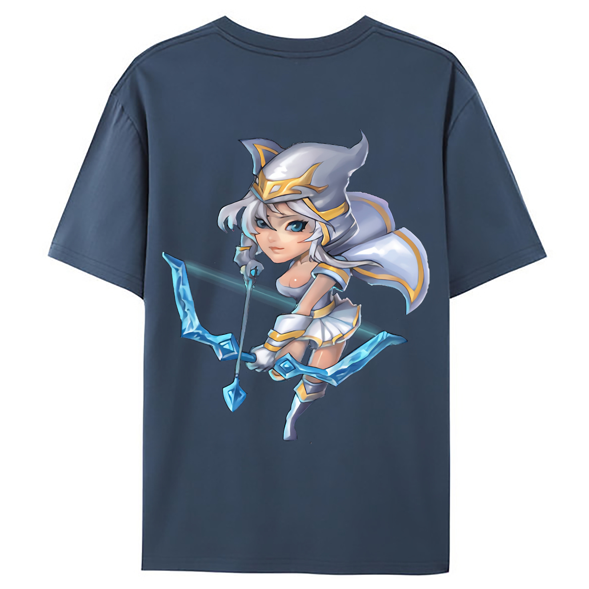 （画像用） リーグ・オブ・レジェンド League of Legends LOL レディース半袖Tシャツ(バックプリント)