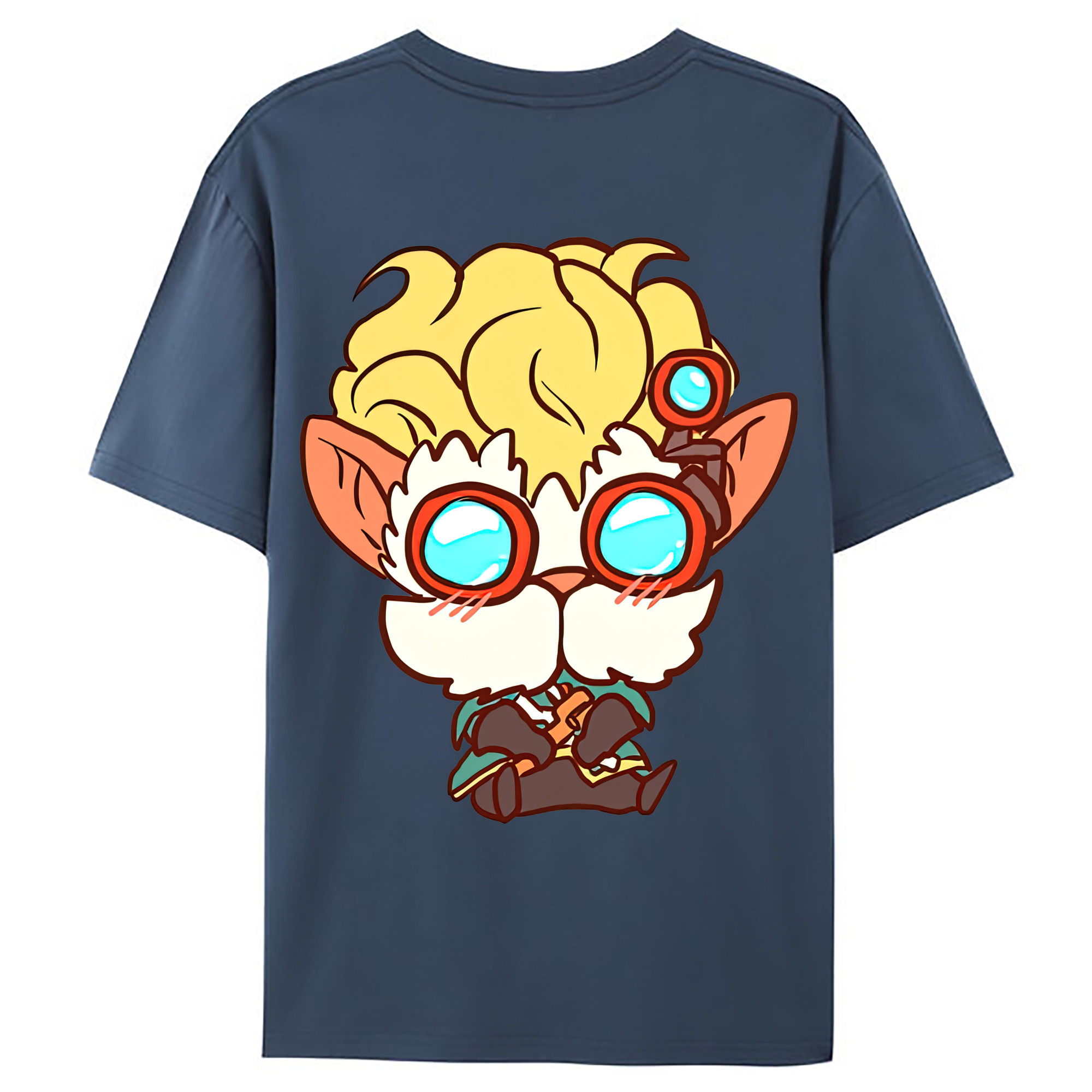 （画像用） リーグ・オブ・レジェンド League of Legends LOL レディース半袖Tシャツ(バックプリント)