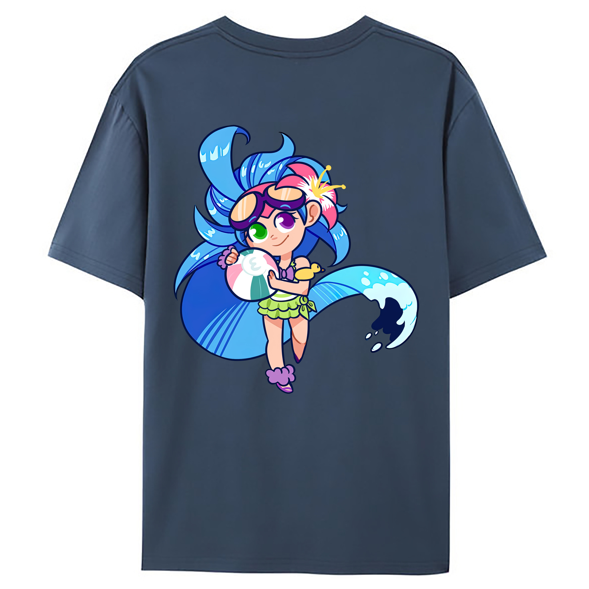 （画像用） リーグ・オブ・レジェンド League of Legends LOL レディース半袖Tシャツ(バックプリント)