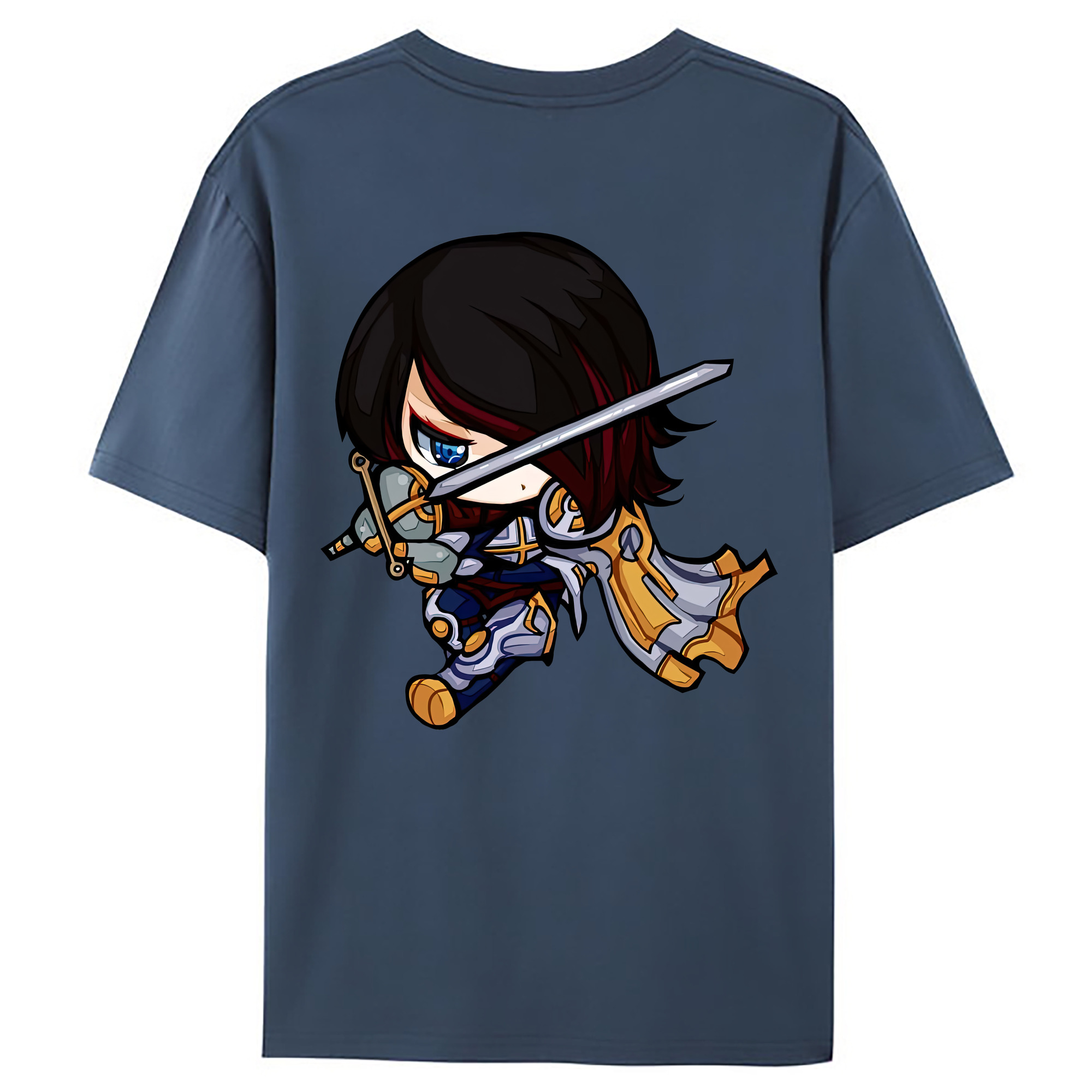 （画像用） リーグ・オブ・レジェンド League of Legends LOL レディース半袖Tシャツ(バックプリント)