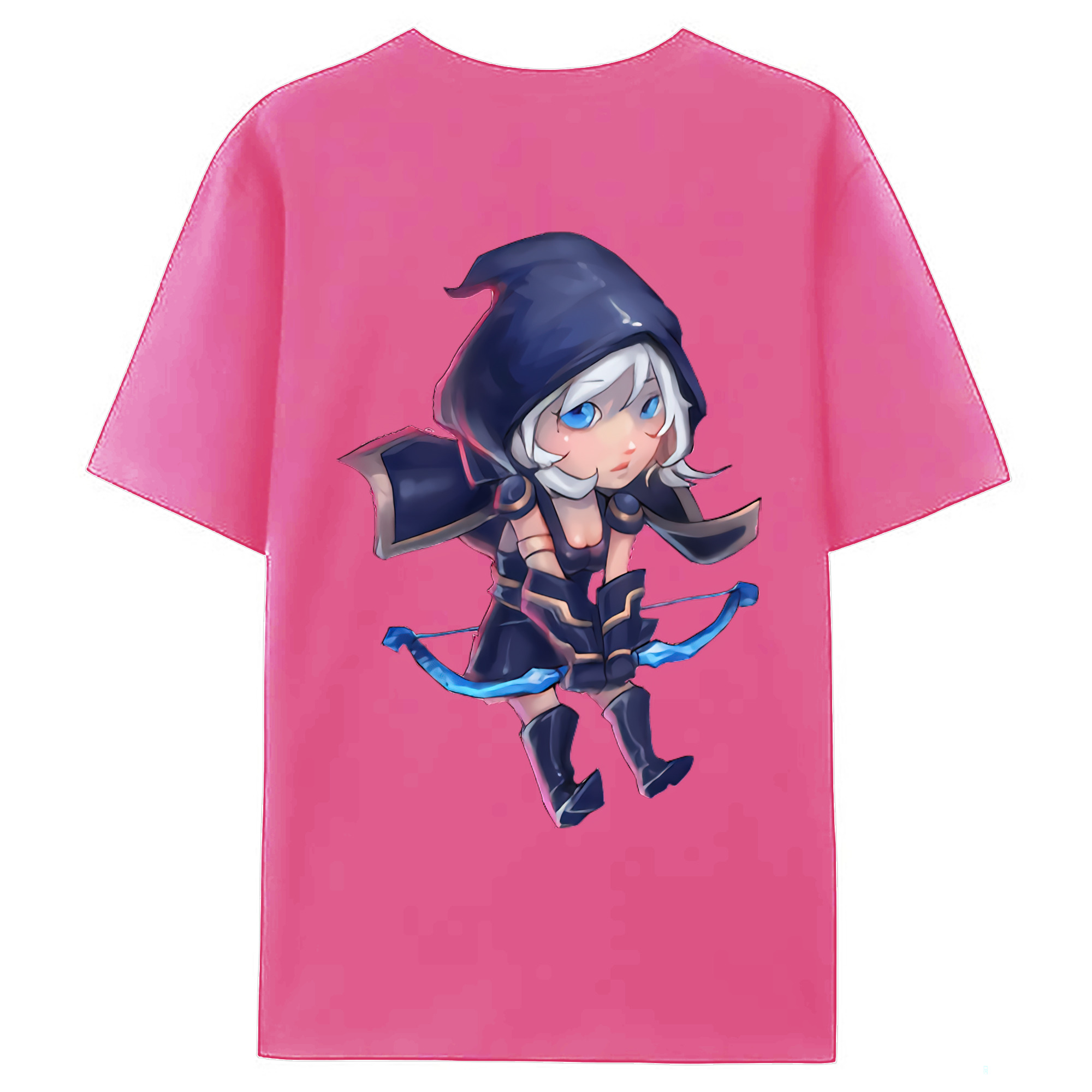 （画像用） リーグ・オブ・レジェンド League of Legends LOL レディース半袖Tシャツ(バックプリント)