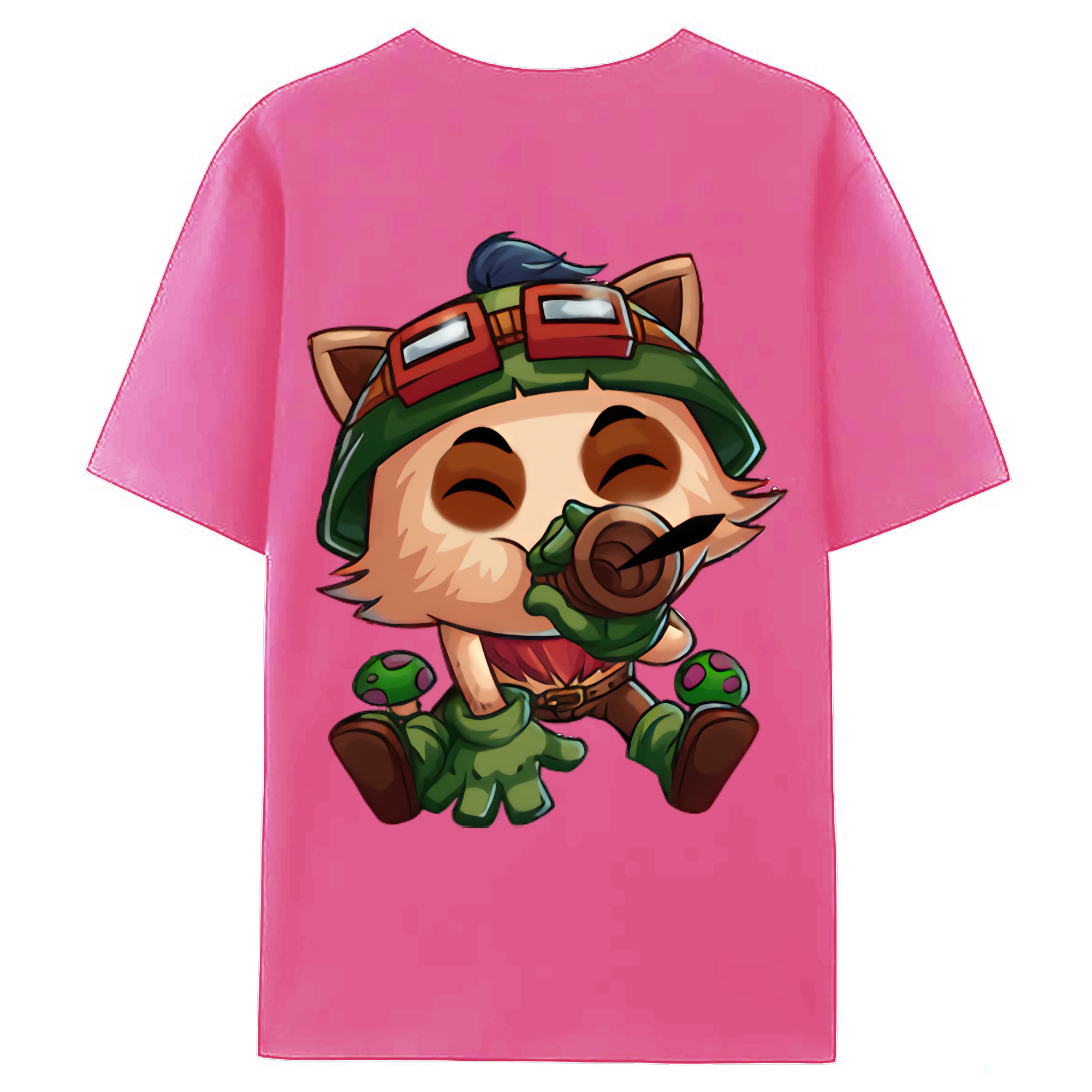 （画像用） リーグ・オブ・レジェンド League of Legends LOL レディース半袖Tシャツ(バックプリント)