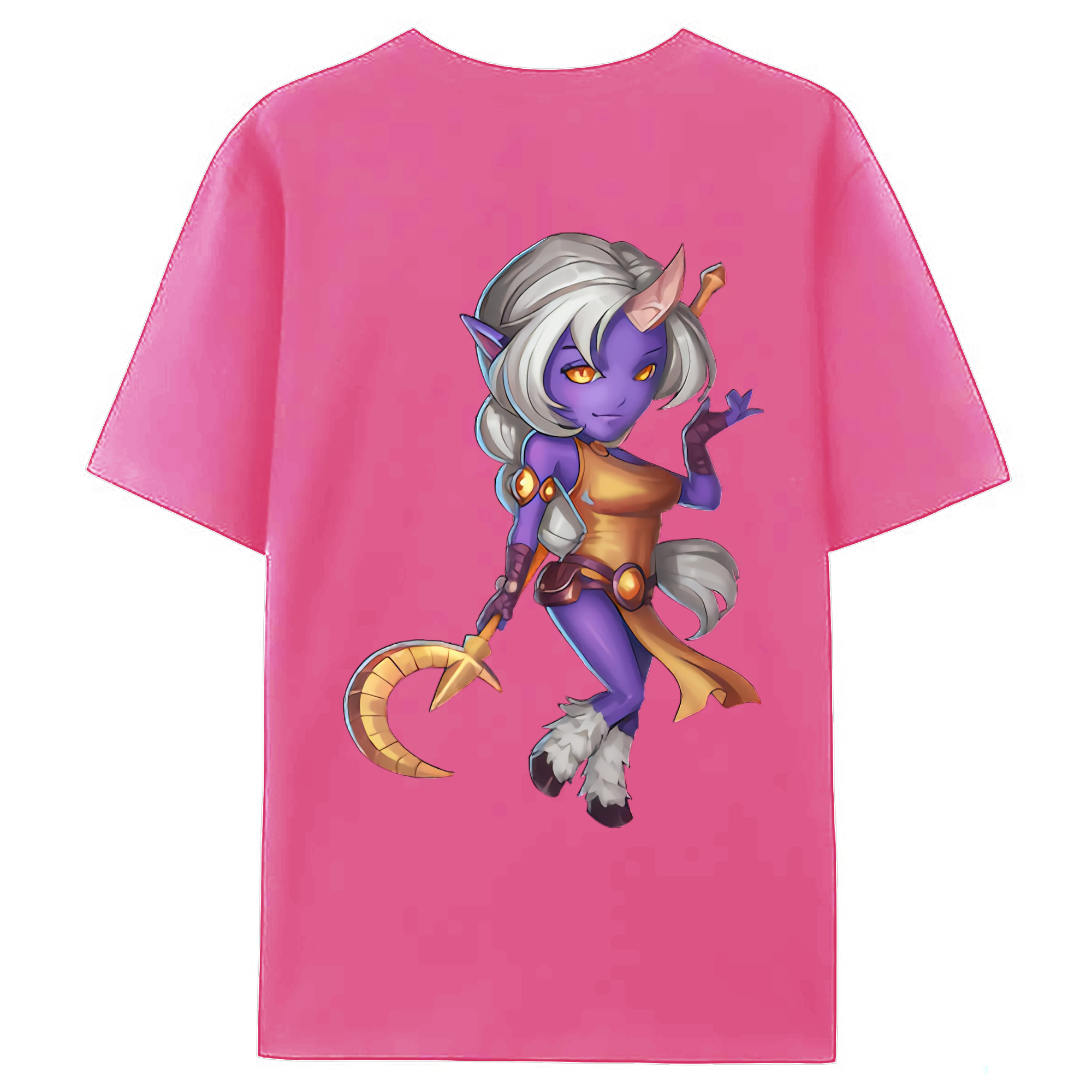 （画像用） リーグ・オブ・レジェンド League of Legends LOL レディース半袖Tシャツ(バックプリント)