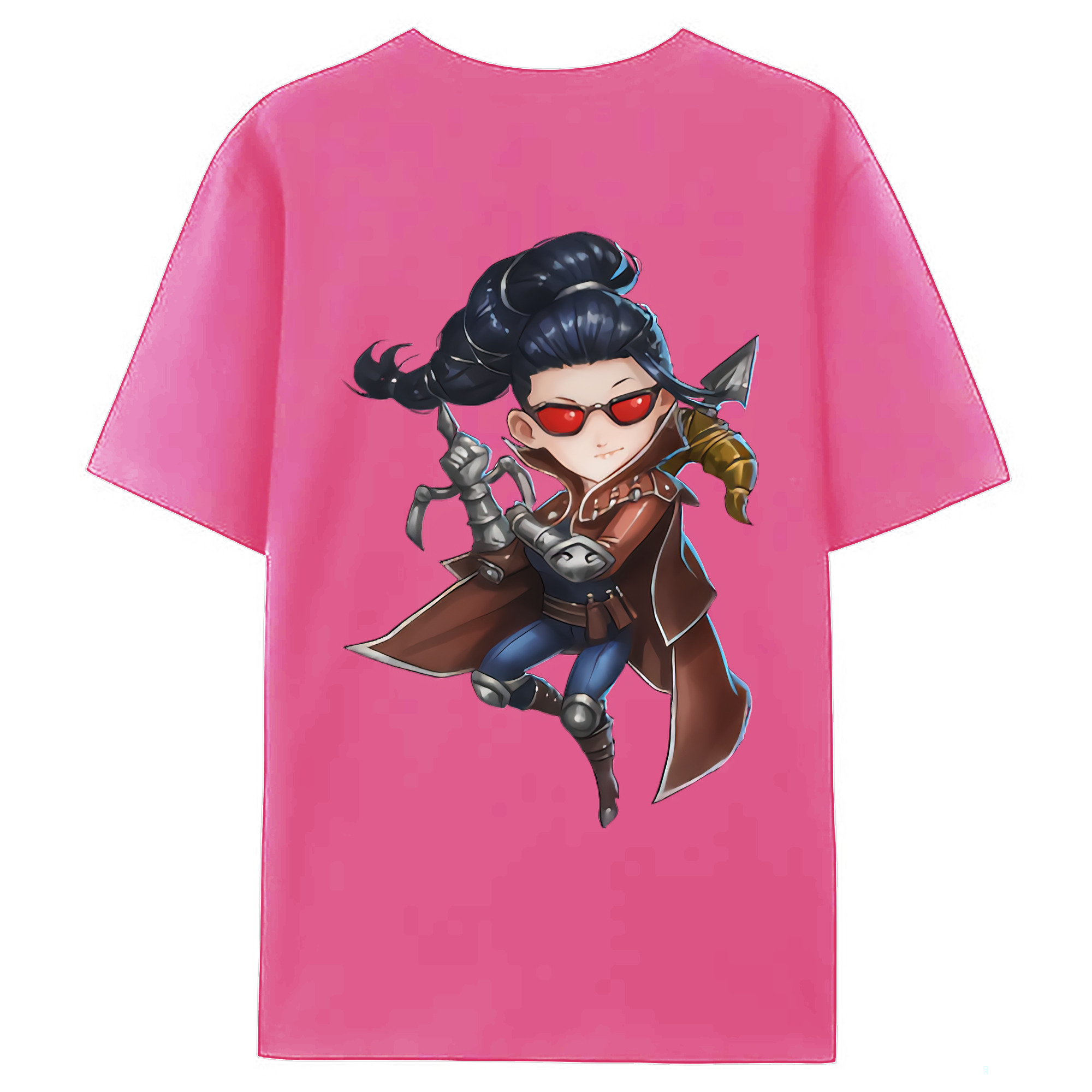（画像用） リーグ・オブ・レジェンド League of Legends LOL レディース半袖Tシャツ(バックプリント)