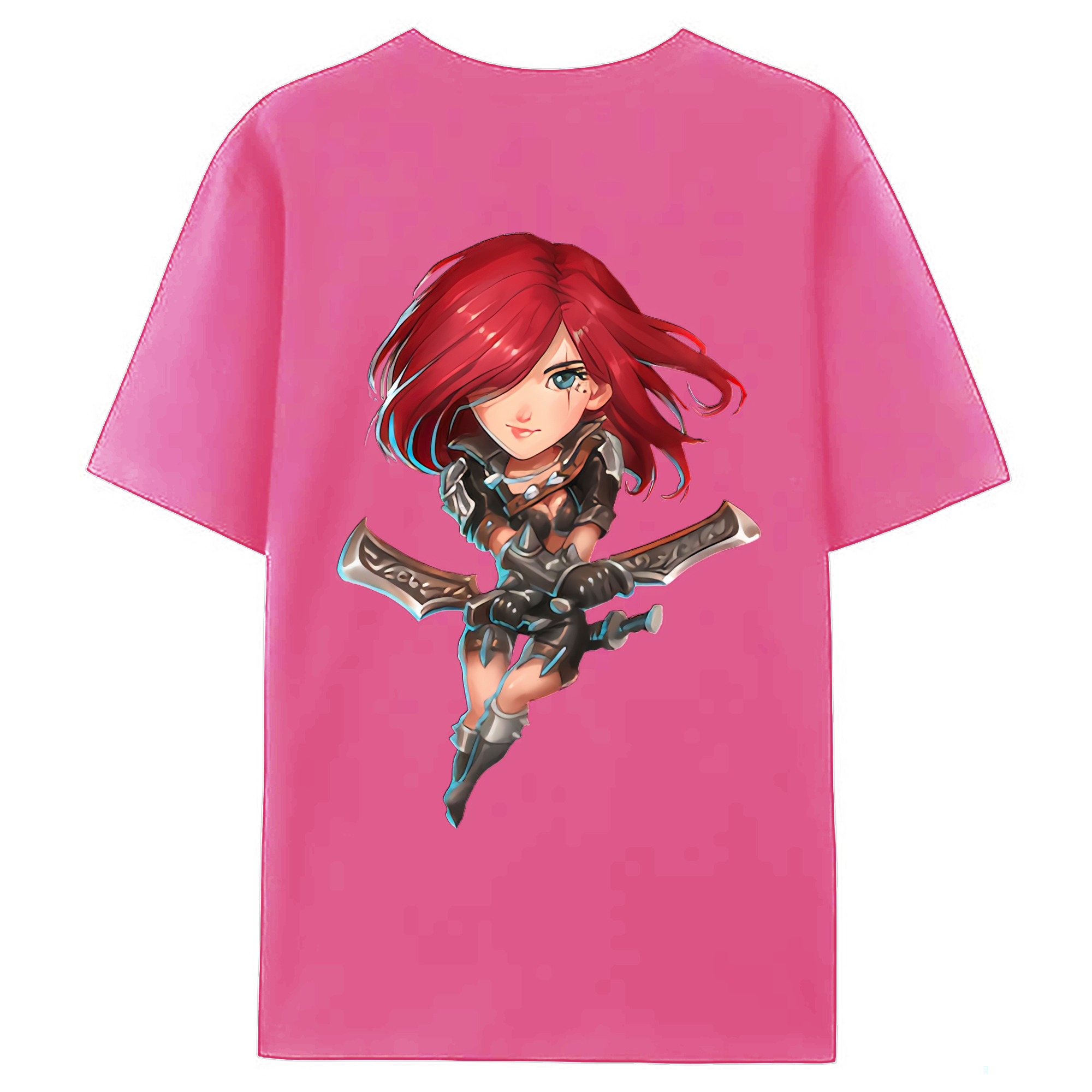 （画像用） リーグ・オブ・レジェンド League of Legends LOL レディース半袖Tシャツ(バックプリント)