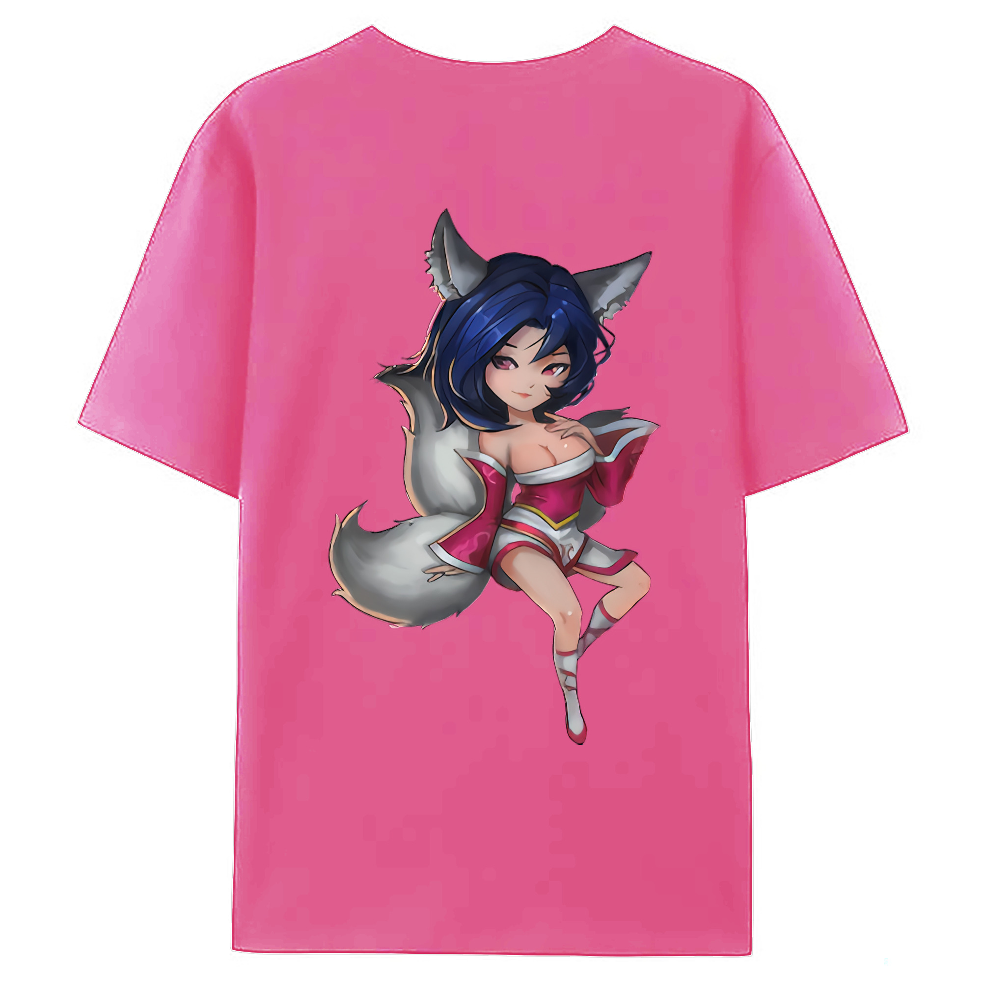 （画像用） リーグ・オブ・レジェンド League of Legends LOL レディース半袖Tシャツ(バックプリント)