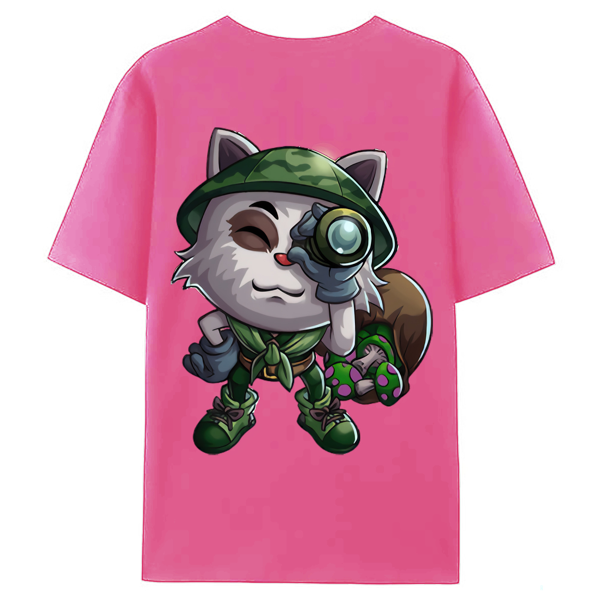 （画像用） リーグ・オブ・レジェンド League of Legends LOL レディース半袖Tシャツ(バックプリント)