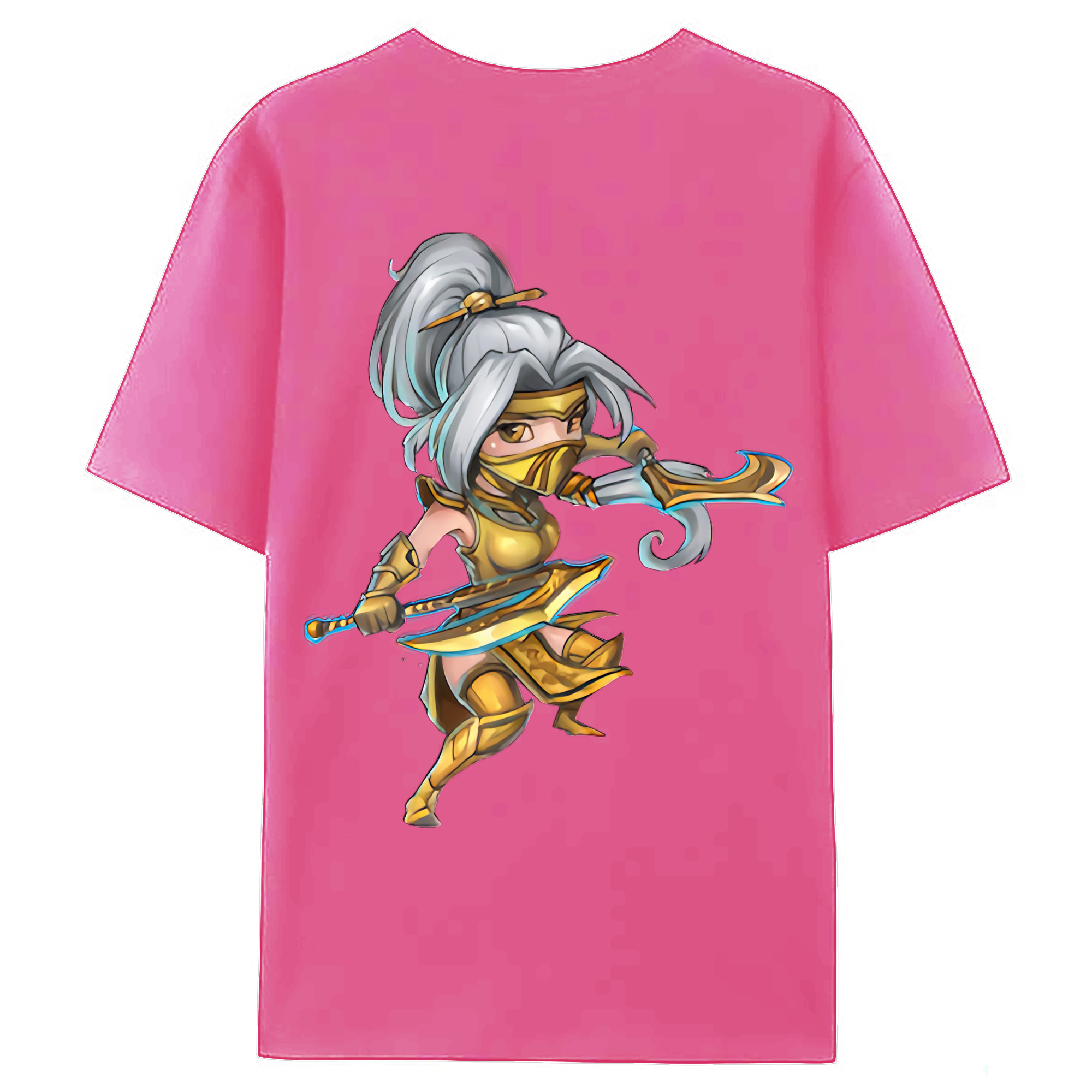 （画像用） リーグ・オブ・レジェンド League of Legends LOL レディース半袖Tシャツ(バックプリント)