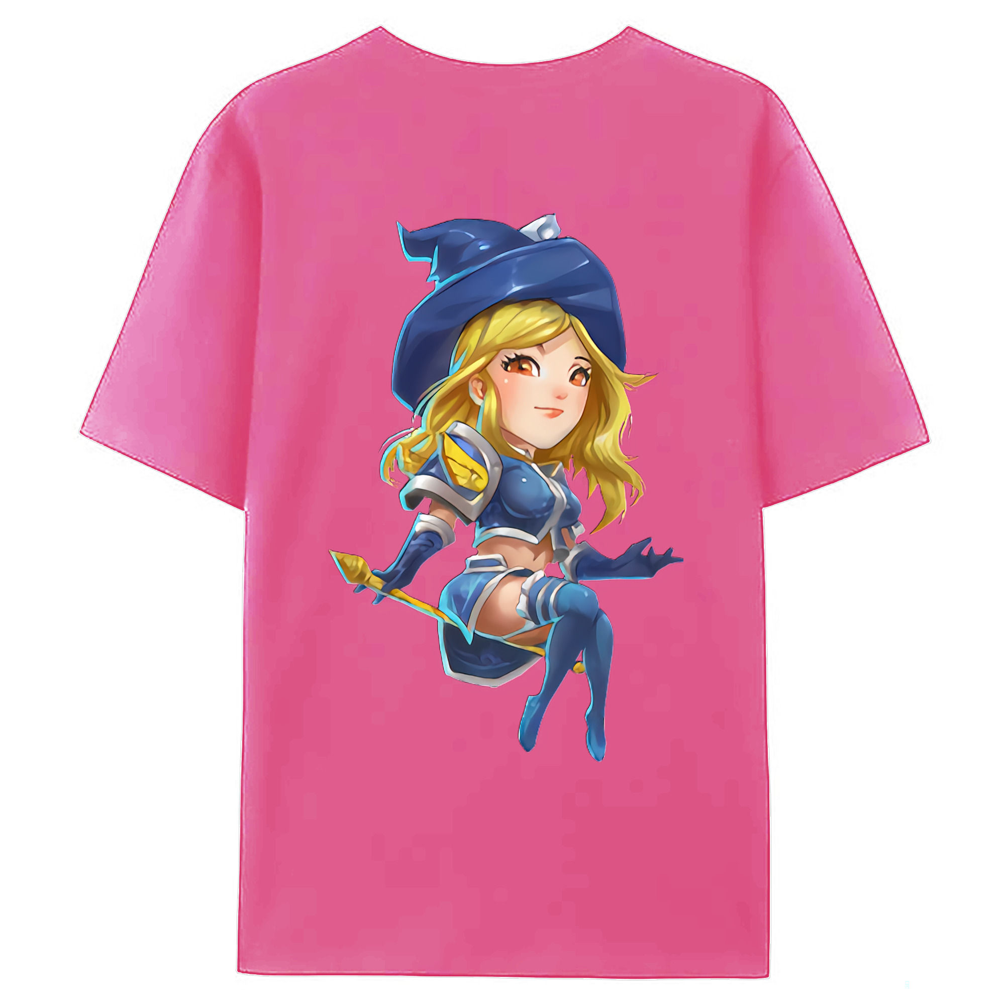 （画像用） リーグ・オブ・レジェンド League of Legends LOL レディース半袖Tシャツ(バックプリント)