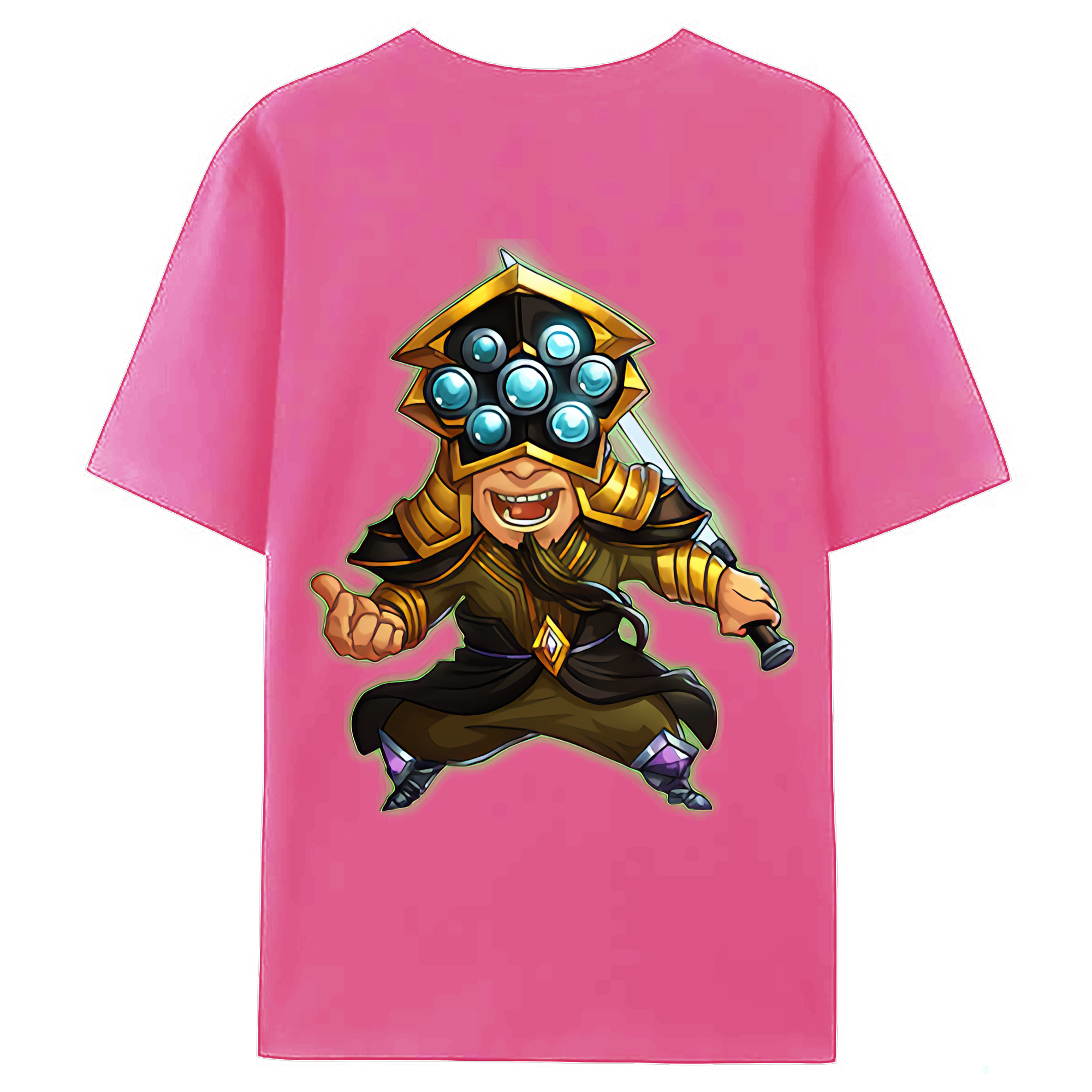 （画像用） リーグ・オブ・レジェンド League of Legends LOL レディース半袖Tシャツ(バックプリント)