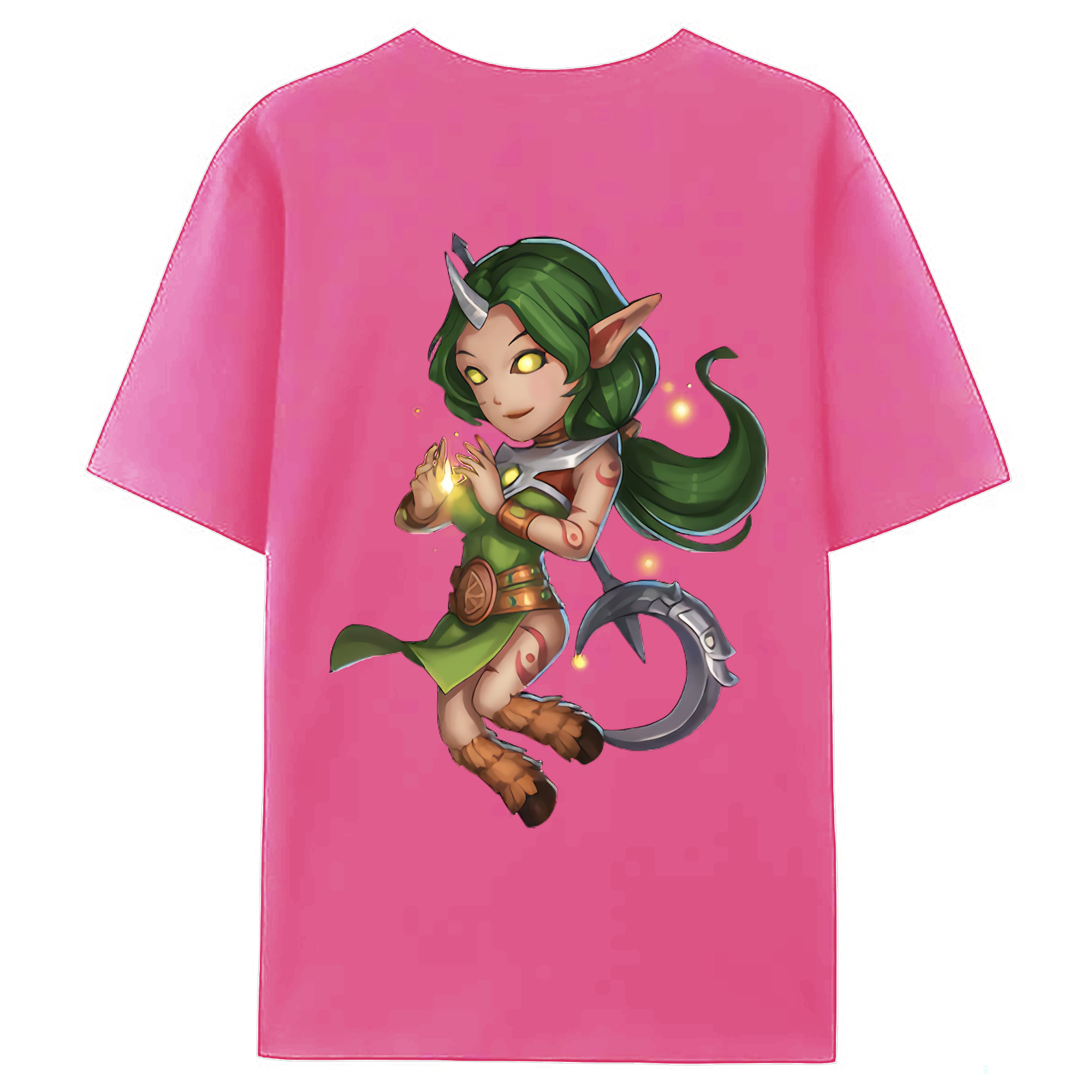 （画像用） リーグ・オブ・レジェンド League of Legends LOL レディース半袖Tシャツ(バックプリント)