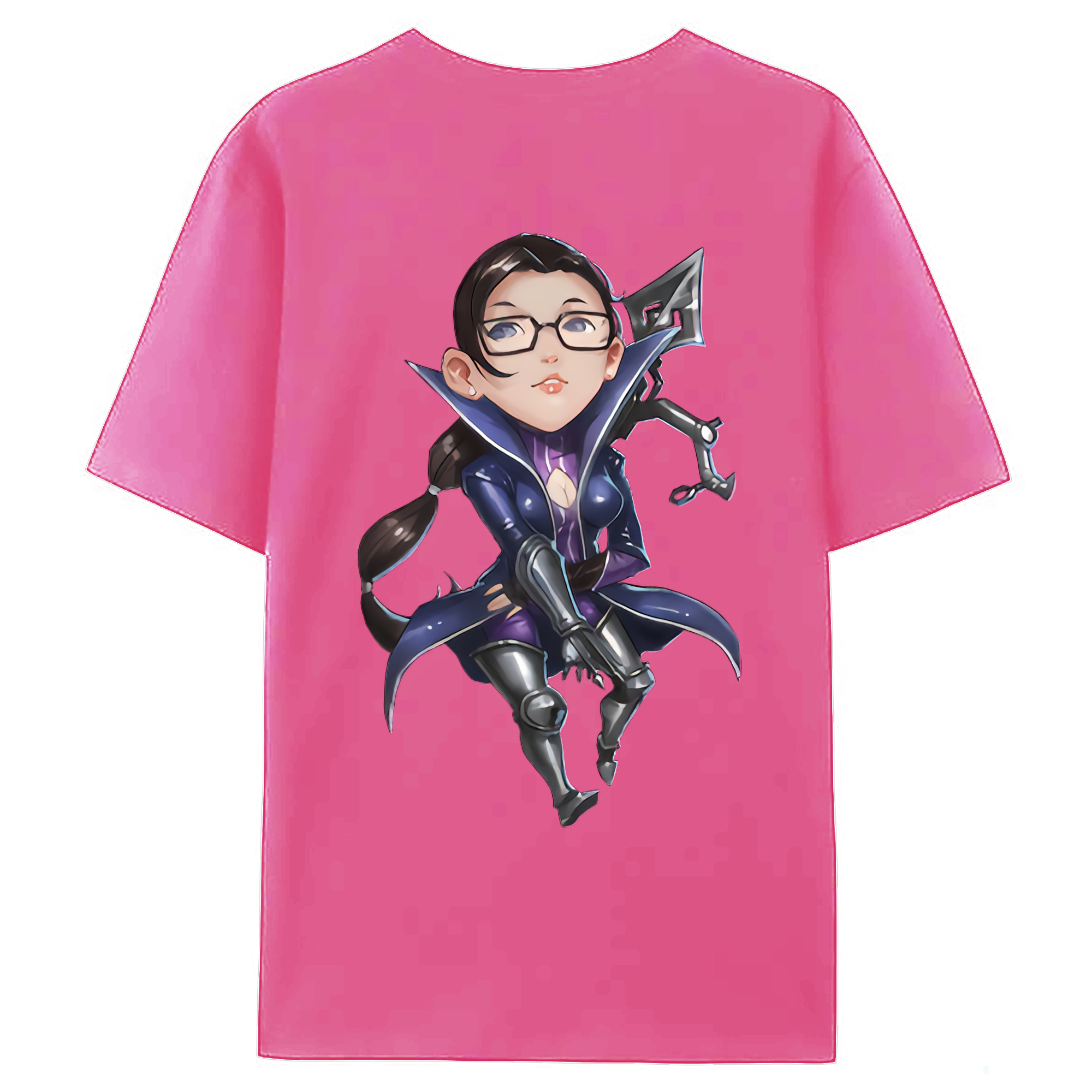 （画像用） リーグ・オブ・レジェンド League of Legends LOL レディース半袖Tシャツ(バックプリント)