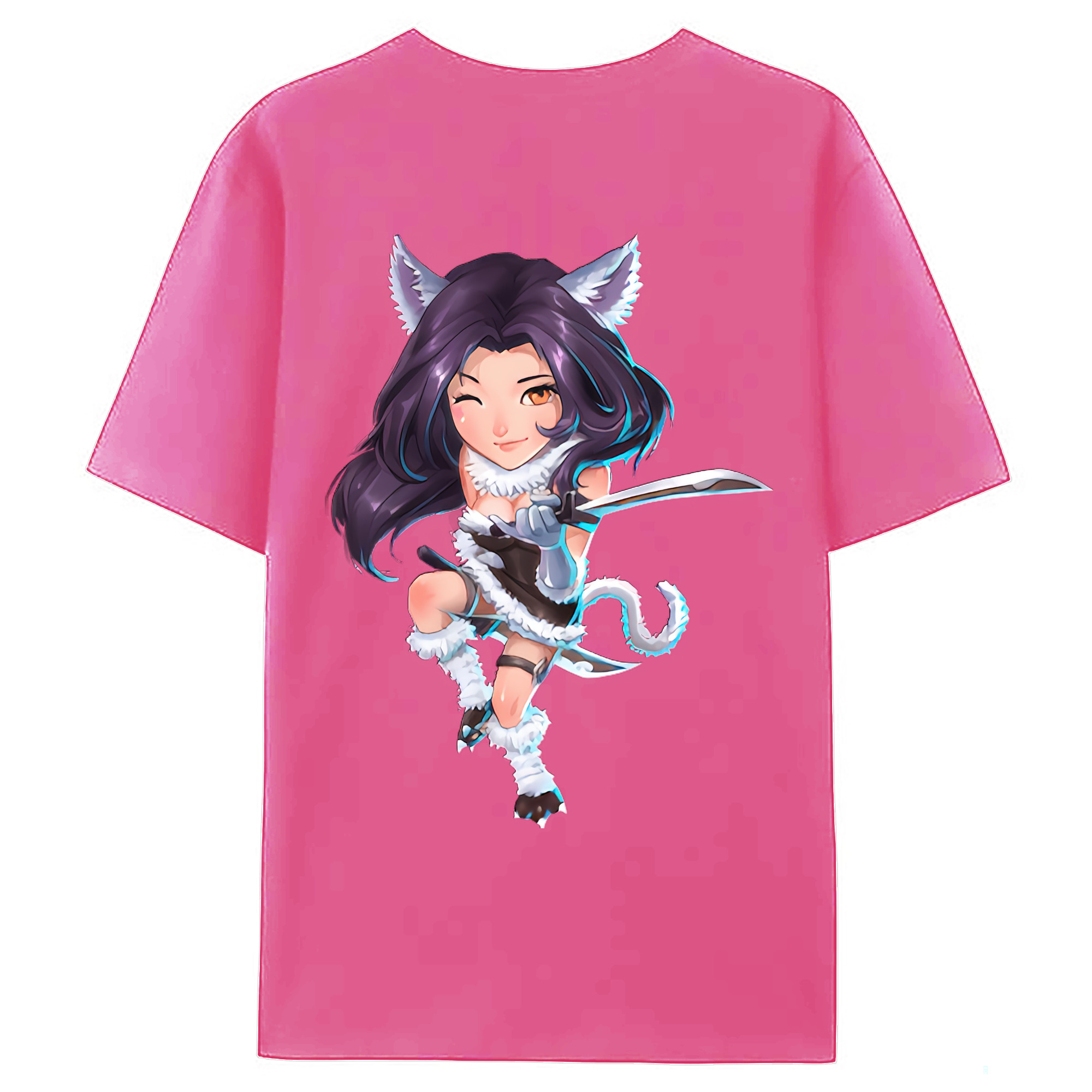 （画像用） リーグ・オブ・レジェンド League of Legends LOL レディース半袖Tシャツ(バックプリント)