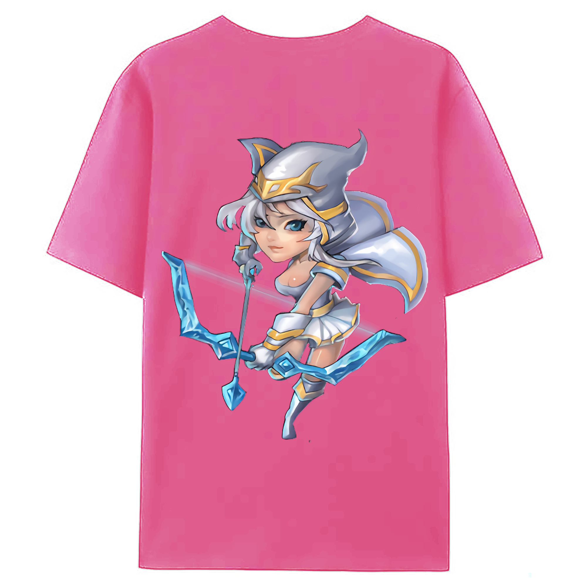 （画像用） リーグ・オブ・レジェンド League of Legends LOL レディース半袖Tシャツ(バックプリント)