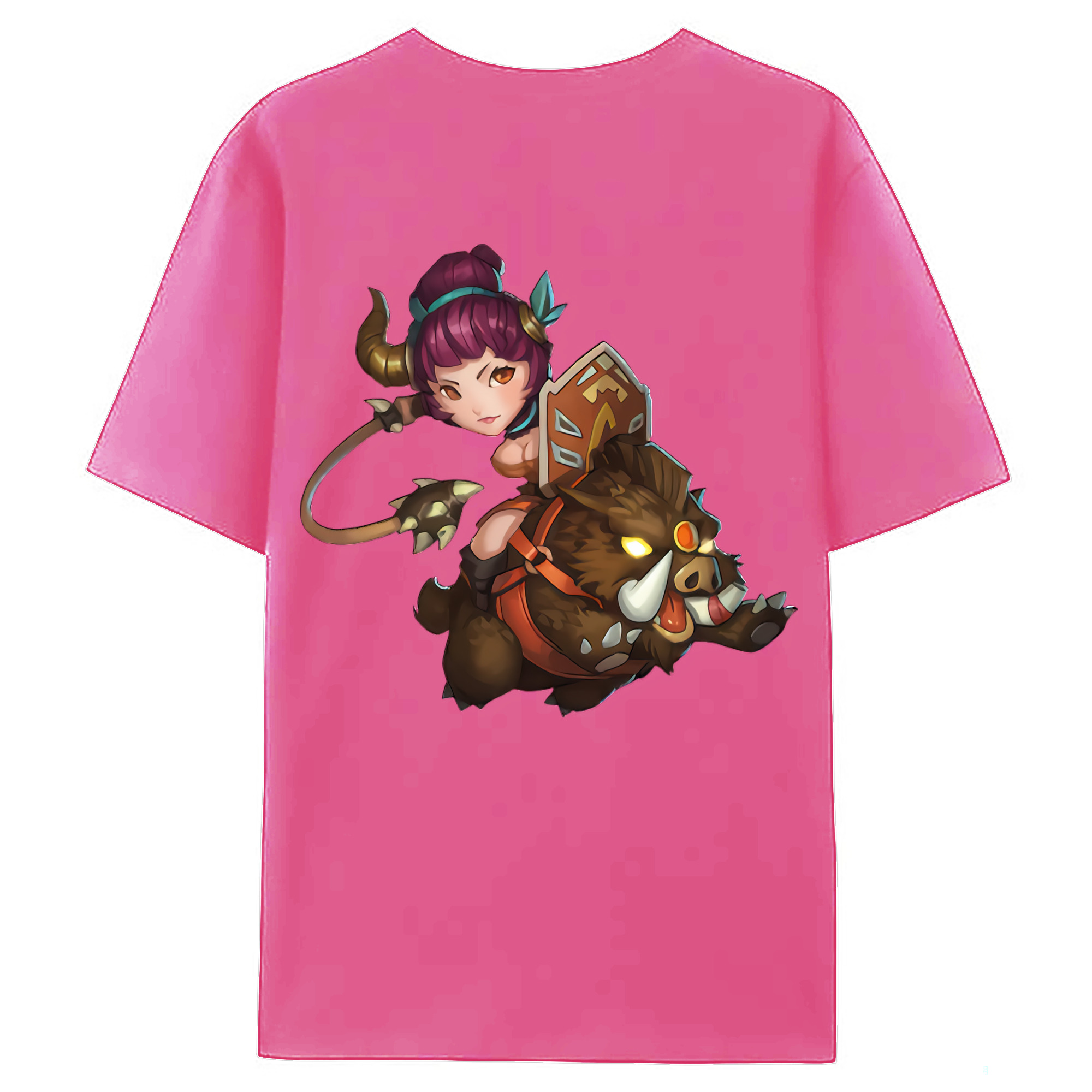 （画像用） リーグ・オブ・レジェンド League of Legends LOL レディース半袖Tシャツ(バックプリント)
