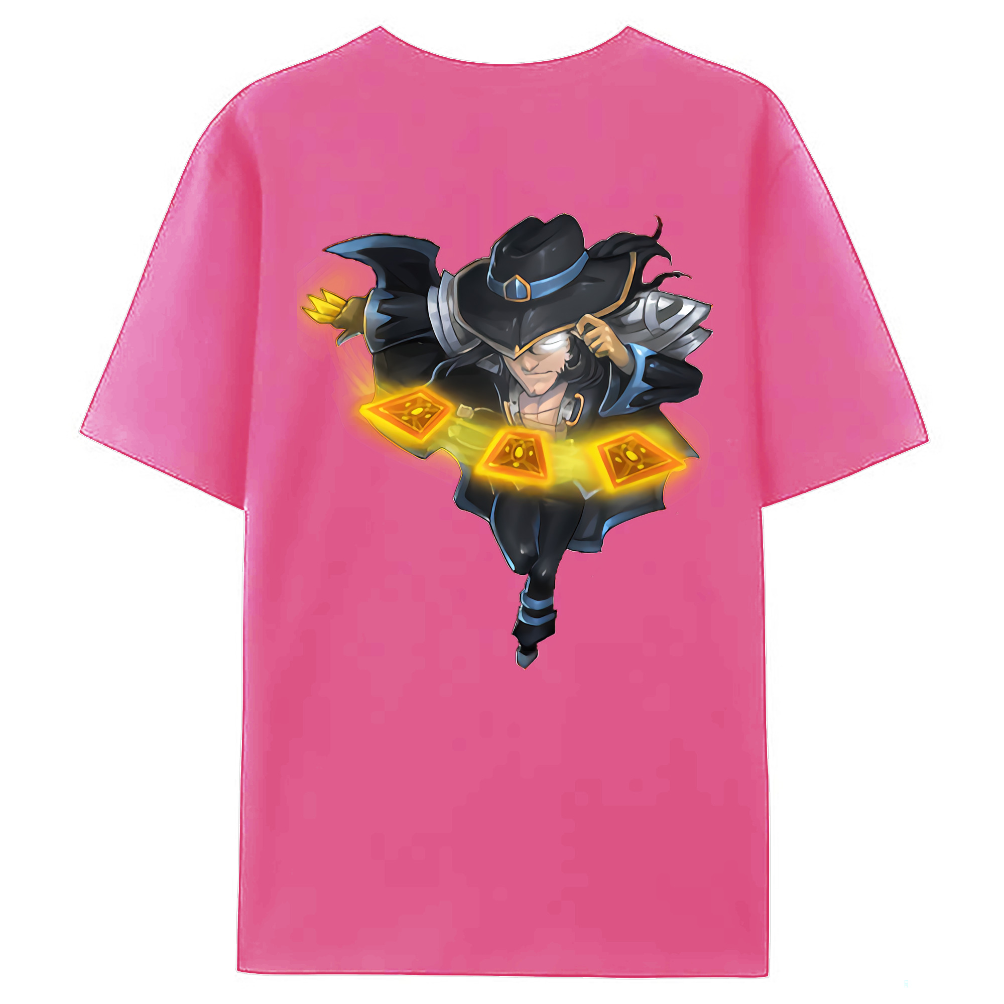 （画像用） リーグ・オブ・レジェンド League of Legends LOL レディース半袖Tシャツ(バックプリント)