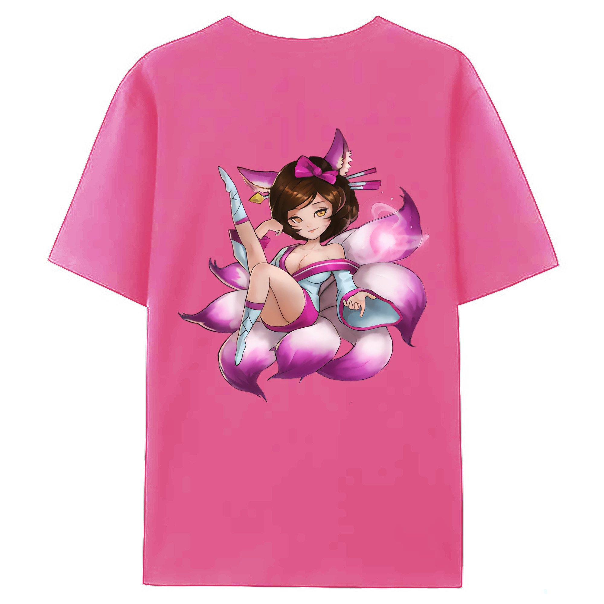 （画像用） リーグ・オブ・レジェンド League of Legends LOL レディース半袖Tシャツ(バックプリント)