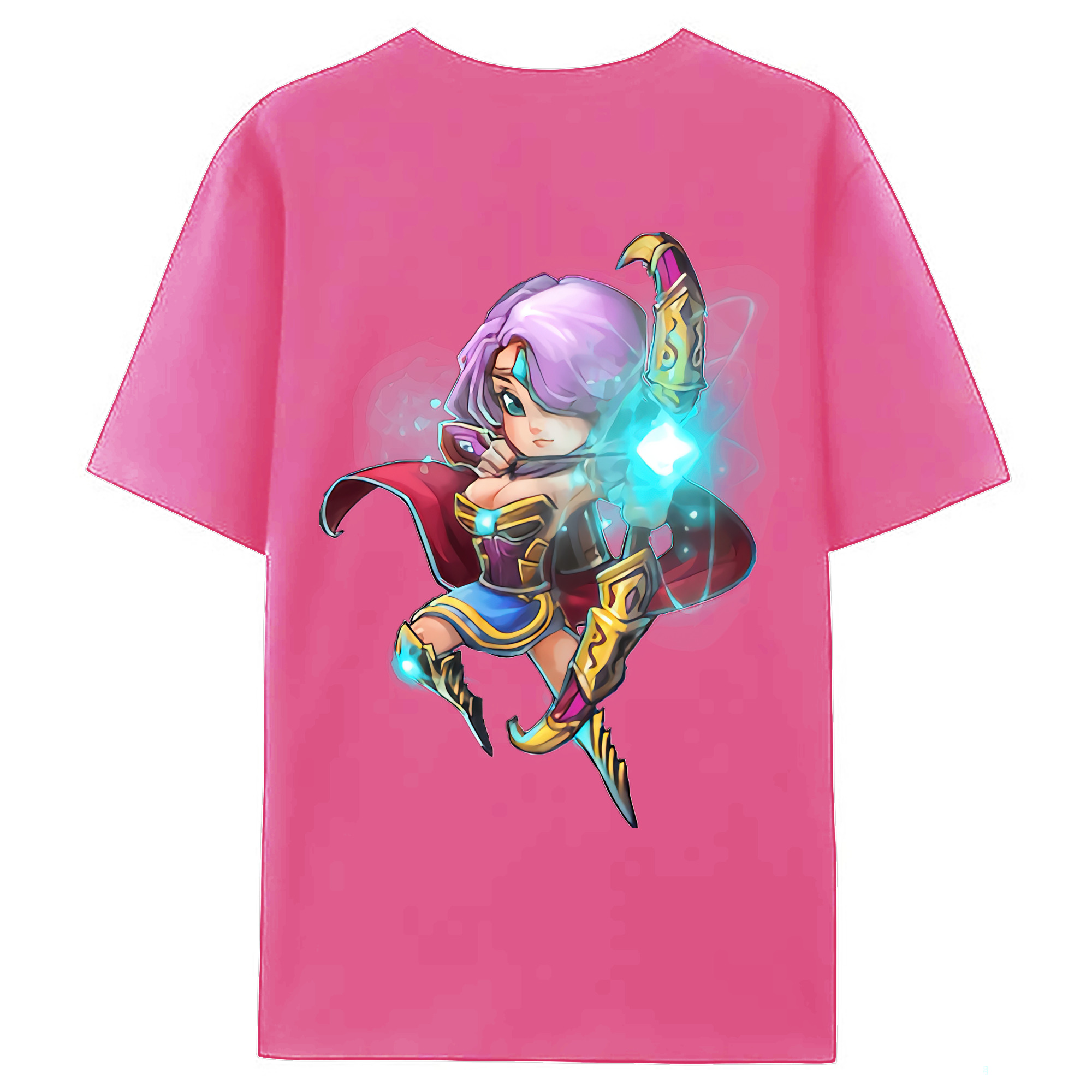 （画像用） リーグ・オブ・レジェンド League of Legends LOL レディース半袖Tシャツ(バックプリント)