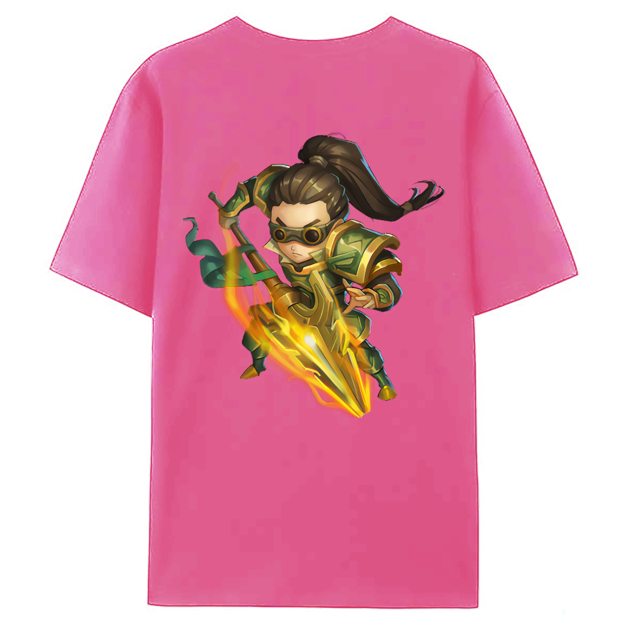 （画像用） リーグ・オブ・レジェンド League of Legends LOL レディース半袖Tシャツ(バックプリント)